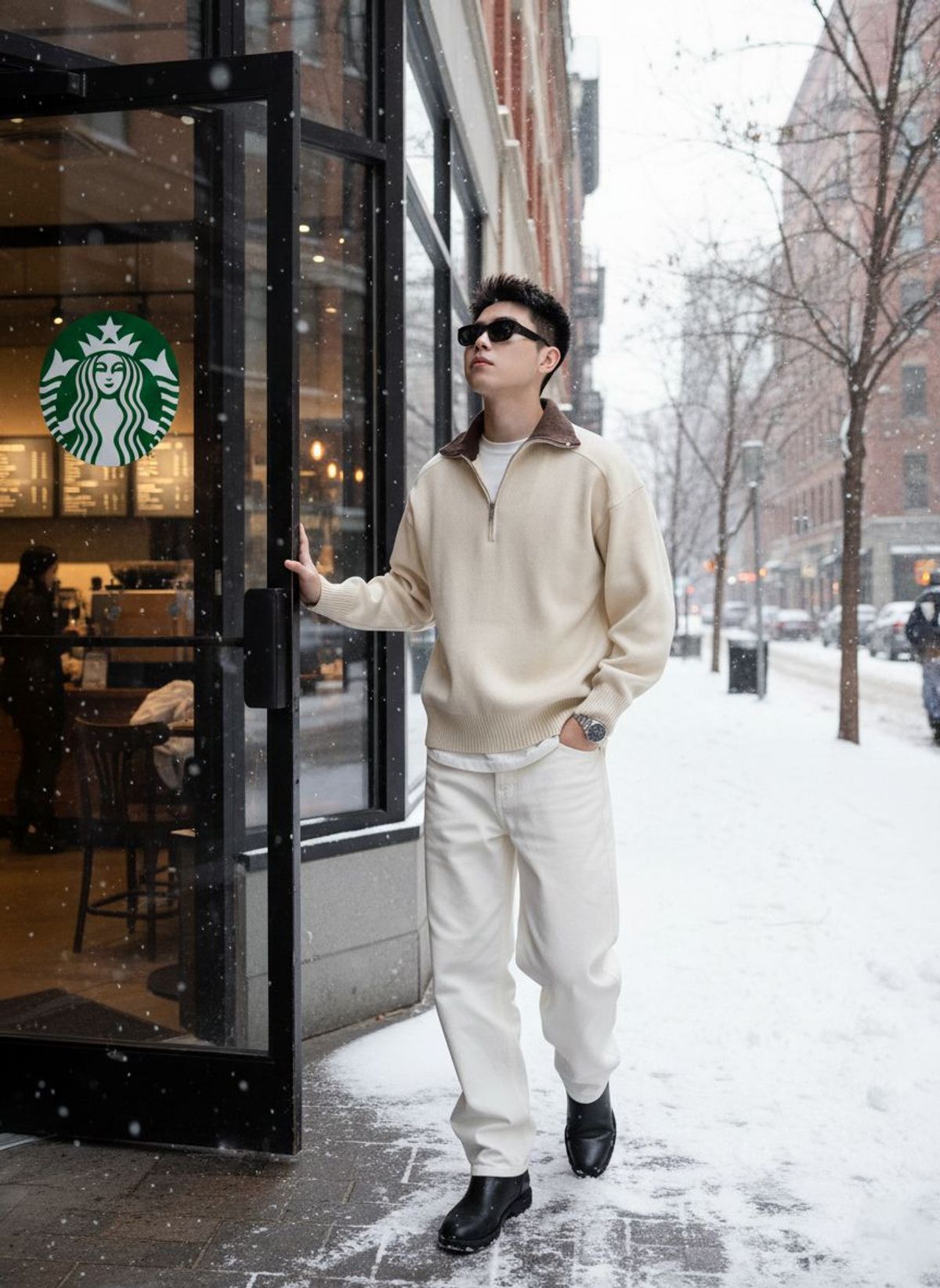 Áo Len Nam Cổ Lọ Khóa Zip hàng Cao cấp size M L XL XXL 3XL Hà Đinh- Ziplo-f68161 Áo Len Nam Cổ Lọ Khóa Zip hàng Cao cấp size M L XL XXL 3XL Hà Đinh- Ziplo-f68161