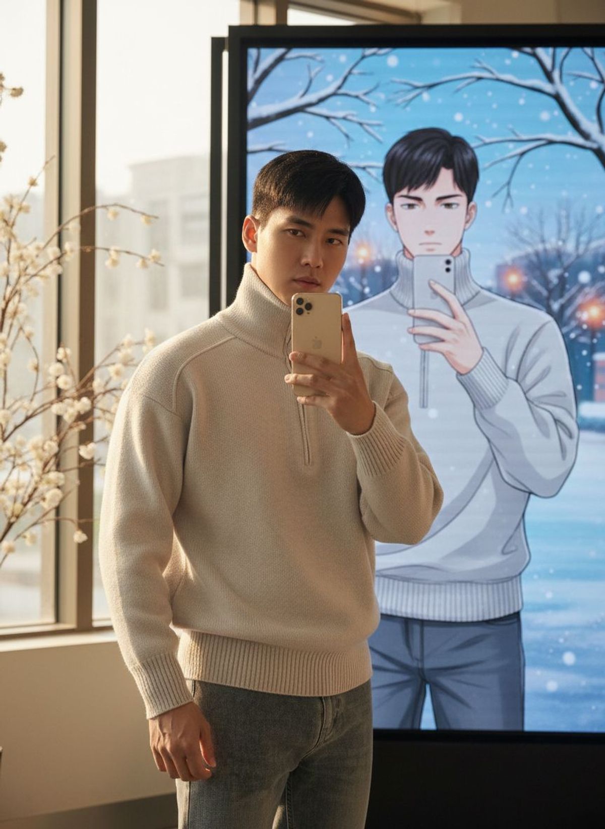 Áo Len Nam Cổ Lọ Khóa Zip hàng Cao cấp size M L XL XXL 3XL Hà Đinh- Ziplo-f68161 Áo Len Nam Cổ Lọ Khóa Zip hàng Cao cấp size M L XL XXL 3XL Hà Đinh- Ziplo-f68161