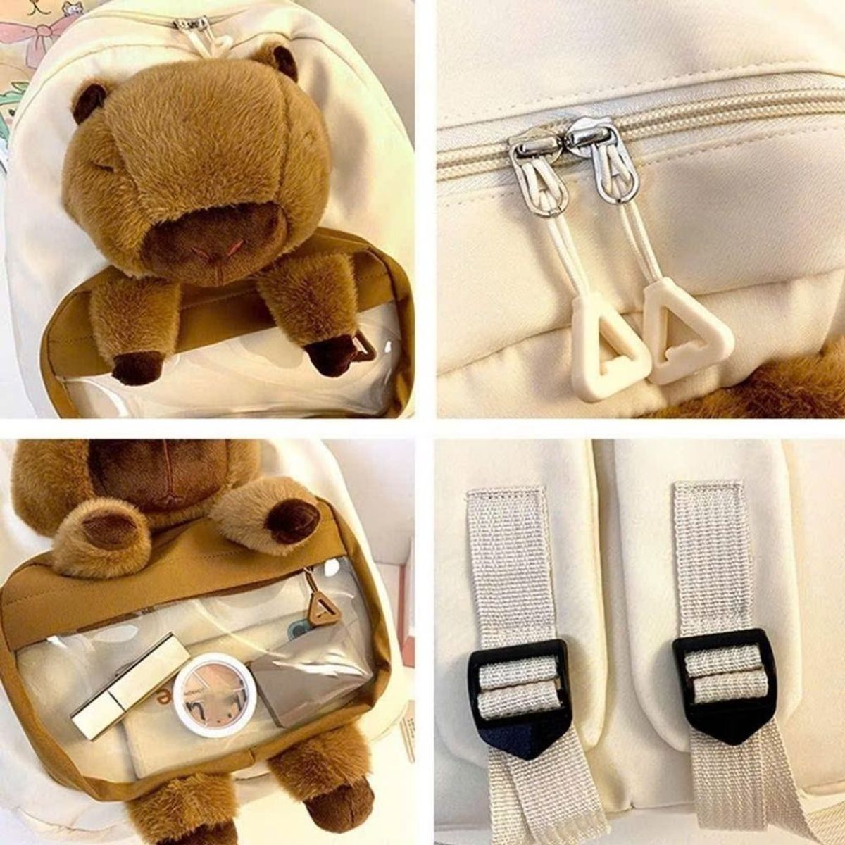 BALO CAPYBARA PHỐI KÍNH – NHẸ ÊM, XINH XẮN CHO BÉ - PIPI STORE BALO CAPYBARA PHỐI KÍNH – NHẸ ÊM, XINH XẮN CHO BÉ - PIPI STORE