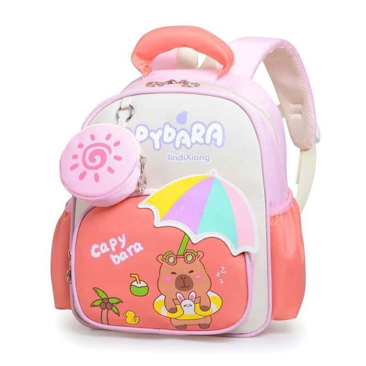 BALO MẦM NON HOẠT HÌNH CAPYBARA NHẸ – RỘNG – ÊM A102 - PIPI STORE BALO MẦM NON HOẠT HÌNH CAPYBARA NHẸ – RỘNG – ÊM A102 - PIPI STORE