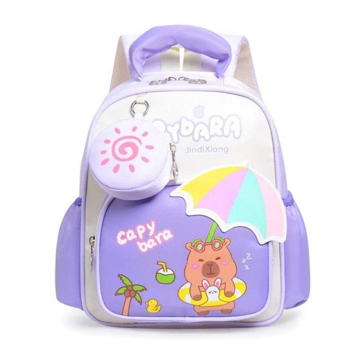 BALO MẦM NON HOẠT HÌNH CAPYBARA NHẸ – RỘNG – ÊM A102 - PIPI STORE BALO MẦM NON HOẠT HÌNH CAPYBARA NHẸ – RỘNG – ÊM A102 - PIPI STORE