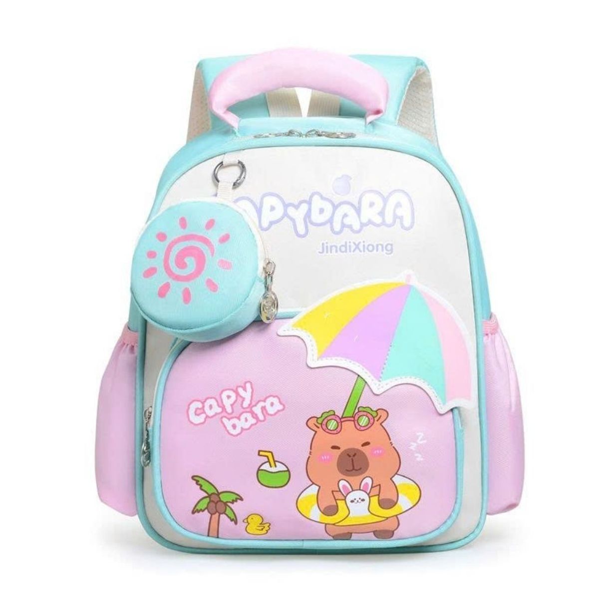 BALO MẦM NON HOẠT HÌNH CAPYBARA NHẸ – RỘNG – ÊM A102 - PIPI STORE BALO MẦM NON HOẠT HÌNH CAPYBARA NHẸ – RỘNG – ÊM A102 - PIPI STORE