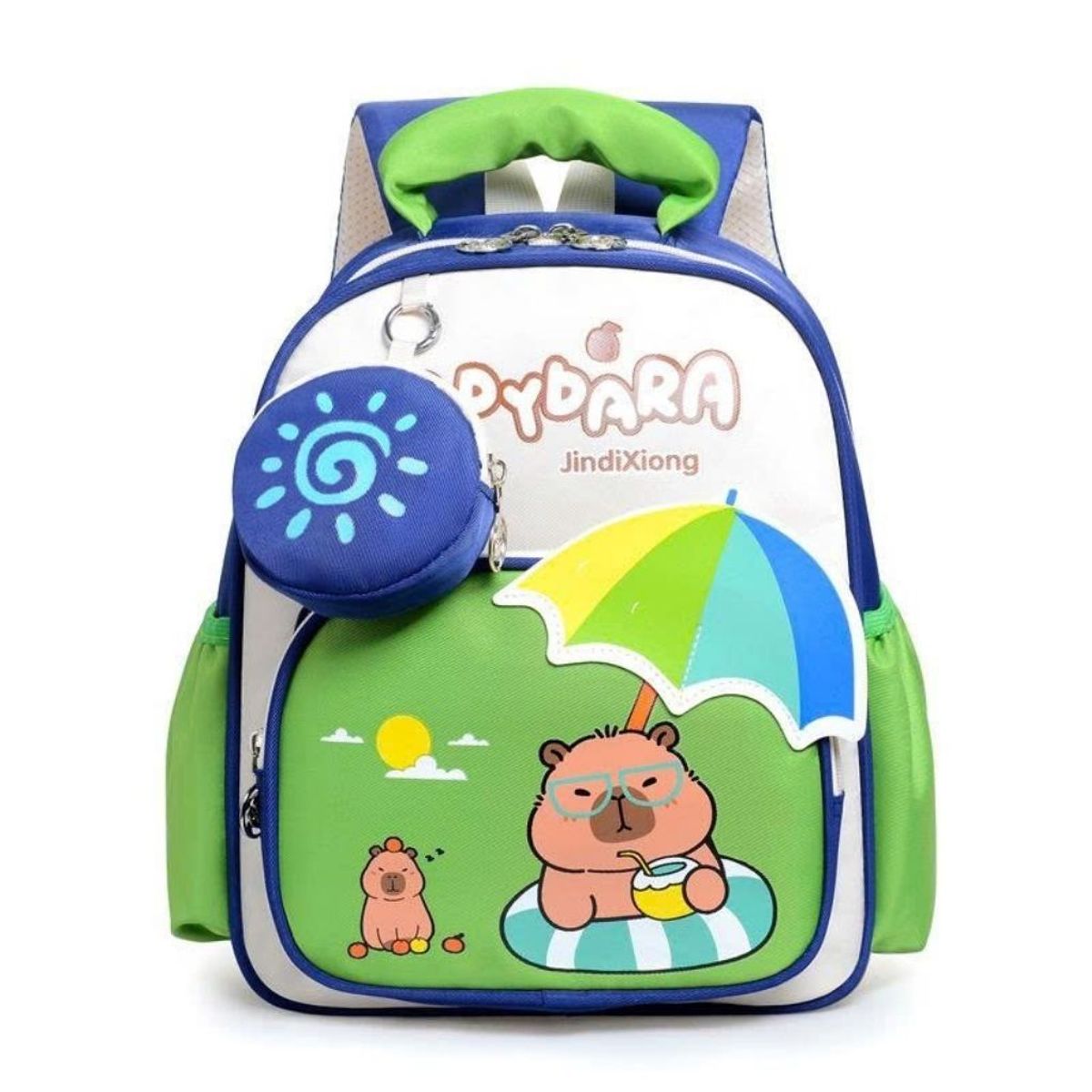 BALO MẦM NON HOẠT HÌNH CAPYBARA NHẸ – RỘNG – ÊM A102 - PIPI STORE BALO MẦM NON HOẠT HÌNH CAPYBARA NHẸ – RỘNG – ÊM A102 - PIPI STORE