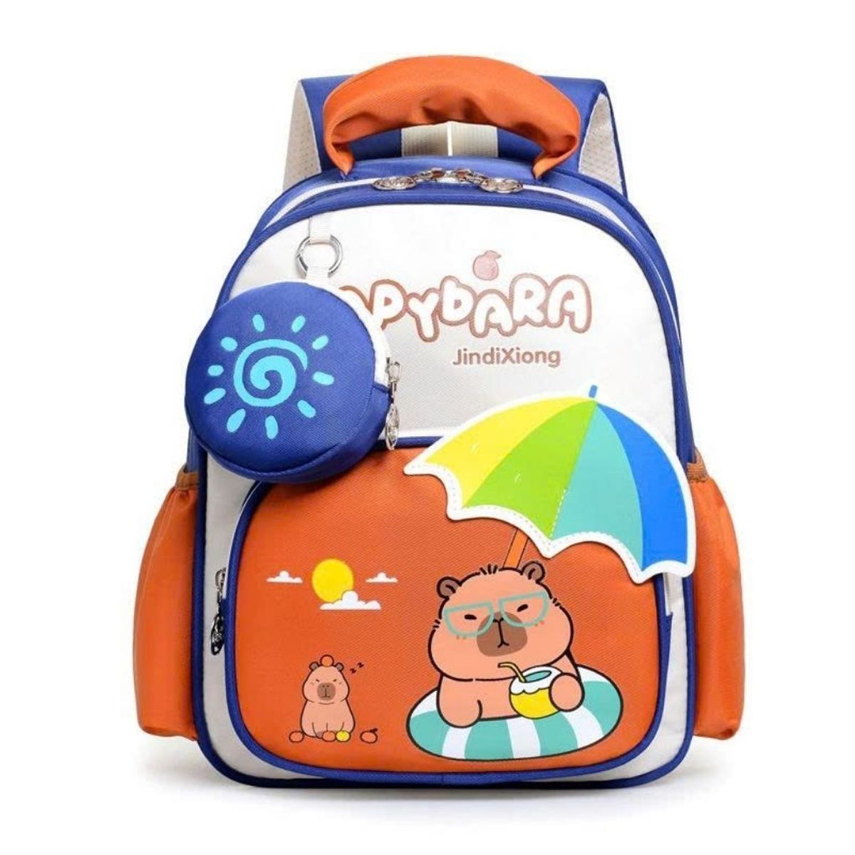 BALO MẦM NON HOẠT HÌNH CAPYBARA NHẸ – RỘNG – ÊM A102 - PIPI STORE BALO MẦM NON HOẠT HÌNH CAPYBARA NHẸ – RỘNG – ÊM A102 - PIPI STORE