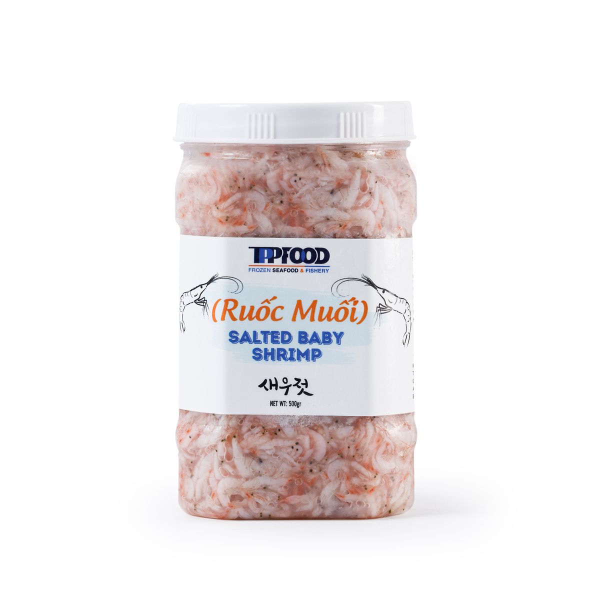 Ruốc muối - Mắm tép Hàn dùng làm kim chi, nước sốt, mắm tôm hoặc ăn sống - 1KG/HŨ (Có thùng 20kg) Ruốc muối - Mắm tép Hàn dùng làm kim chi, nước sốt, mắm tôm hoặc ăn sống - 1KG/HŨ (Có thùng 20kg)