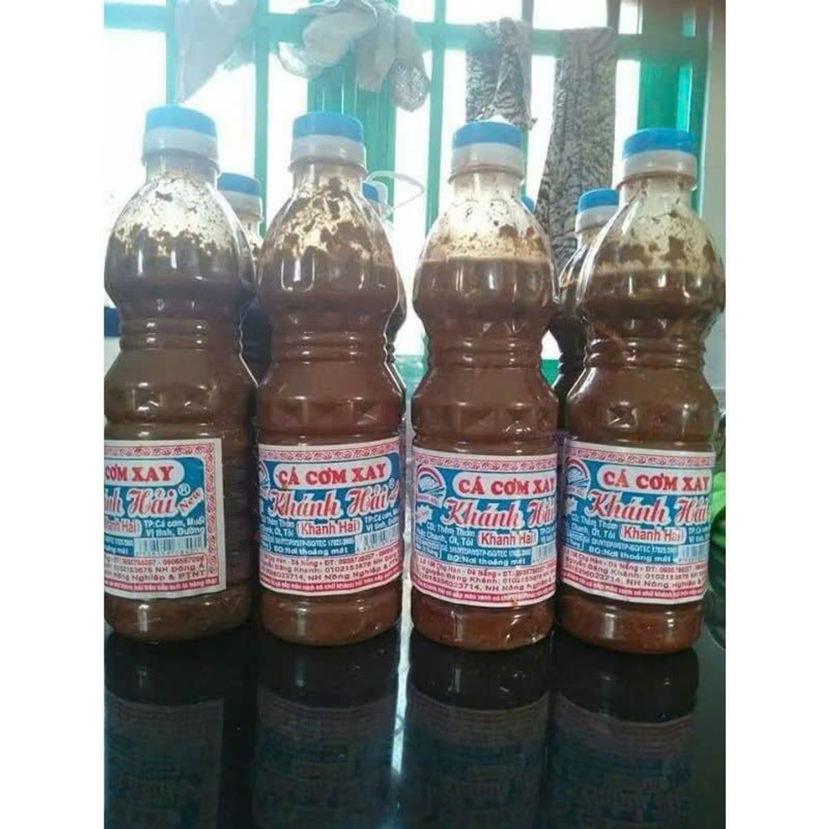 Mắm nêm cá cơm Khánh Hải, loại cá xay nhuyễn, đậm đà hương vị miền Trung - 500ml/chai Mắm nêm cá cơm Khánh Hải, loại cá xay nhuyễn, đậm đà hương vị miền Trung - 500ml/chai