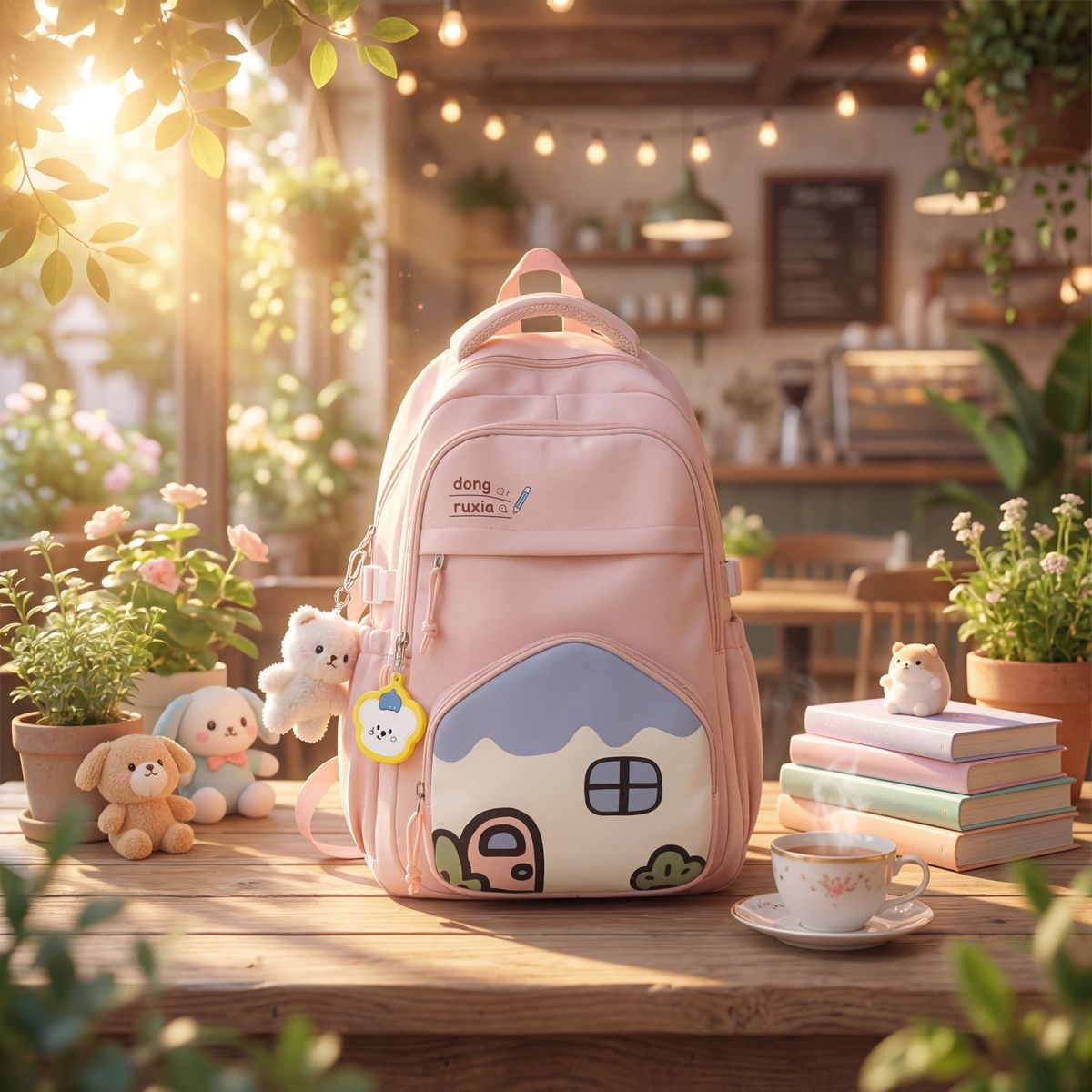 BALO HỌC SINH NỮ PASTEL – GỌN NHẸ, DỄ PHỐI ĐỒ A9957 - PIPI STORE BALO HỌC SINH NỮ PASTEL – GỌN NHẸ, DỄ PHỐI ĐỒ A9957 - PIPI STORE