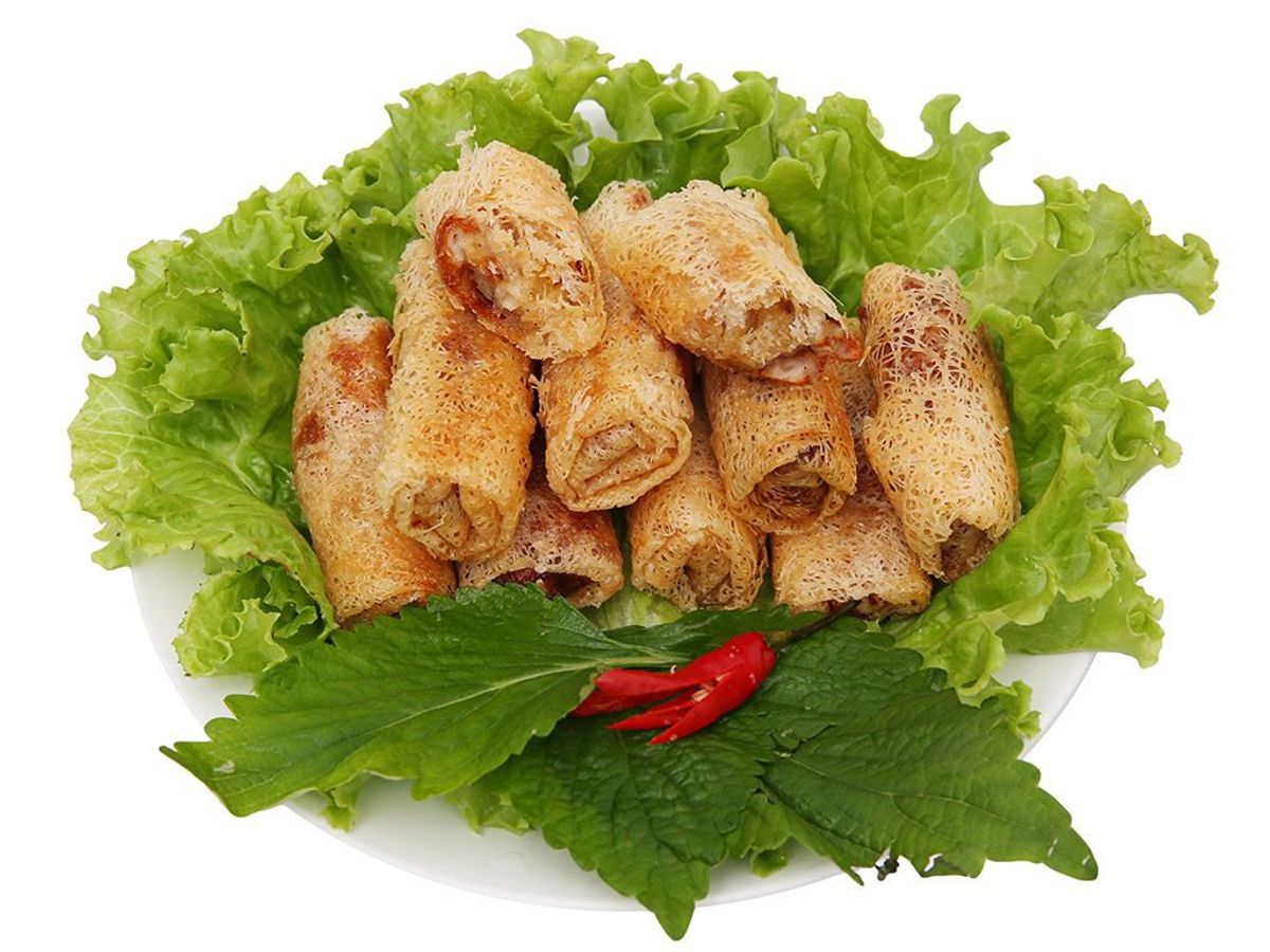 Chả giò Rế Hải Sản Cầu Tre gói 500g Chả giò Rế Hải Sản Cầu Tre gói 500g