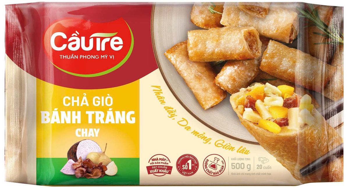 Chả giò chay Cầu Tre 500g Chả giò chay Cầu Tre 500g