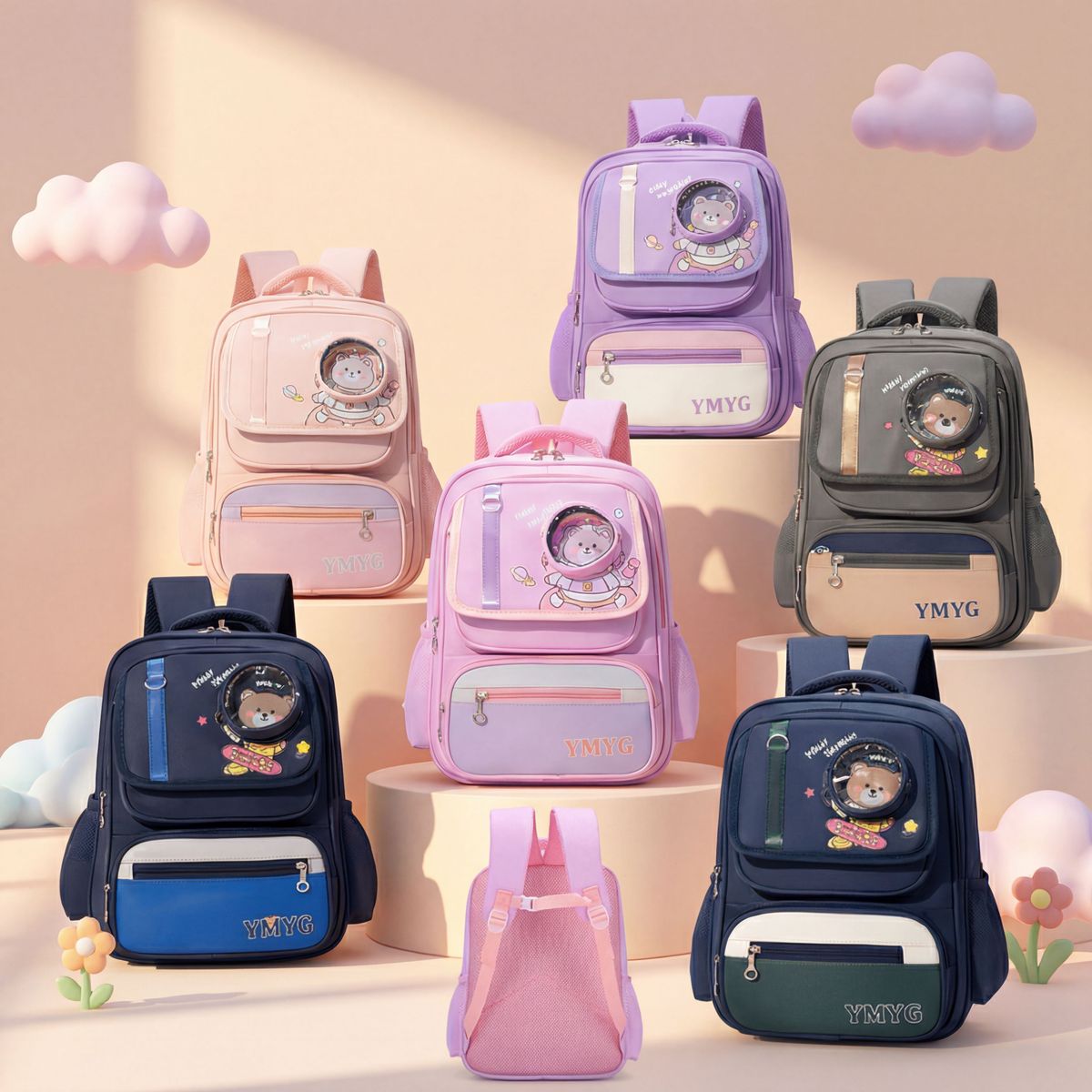 BALO TIỂU HỌC A836 DỄ THƯƠNG – NHẸ, BỀN, CHO BÉ ĐI HỌC - PIPI STORE BALO TIỂU HỌC A836 DỄ THƯƠNG – NHẸ, BỀN, CHO BÉ ĐI HỌC - PIPI STORE
