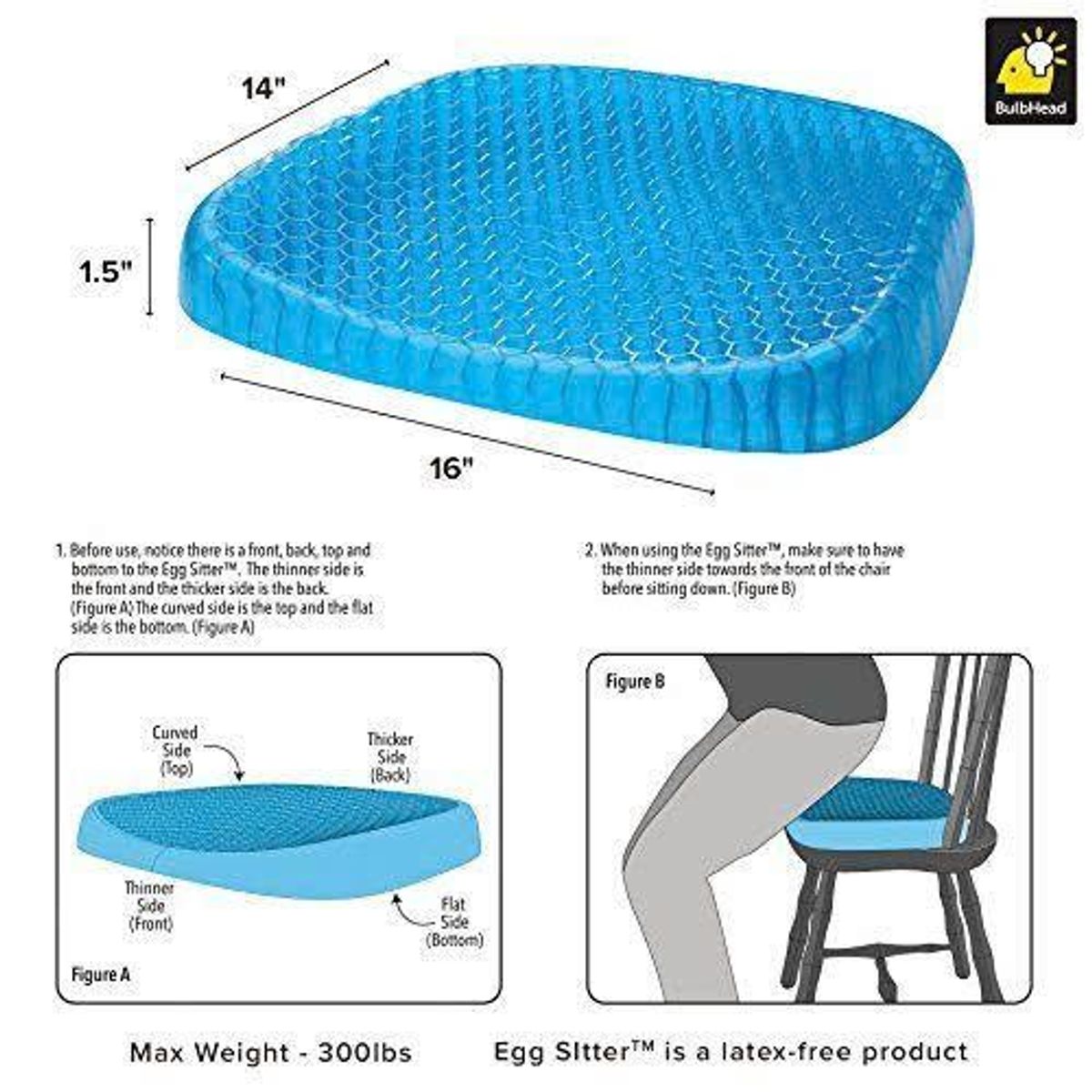 ĐỆM LÓT GHẾ NGỒI 3D SILICON giá sỉ, giá bán buôn - Thị Trường Sỉ