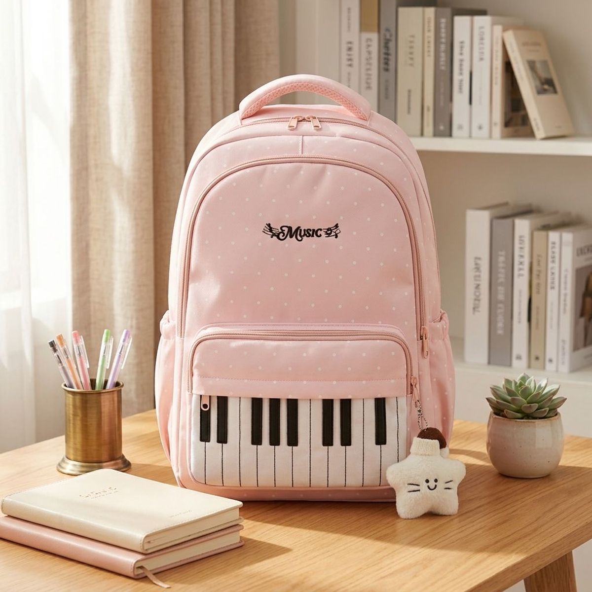 BALO CHẤM BI MUSIC A8012 – XINH XẮN, TRẺ TRUNG, ĐEO LÀ NỔI BẬT - PIPI STORE BALO CHẤM BI MUSIC A8012 – XINH XẮN, TRẺ TRUNG, ĐEO LÀ NỔI BẬT - PIPI STORE