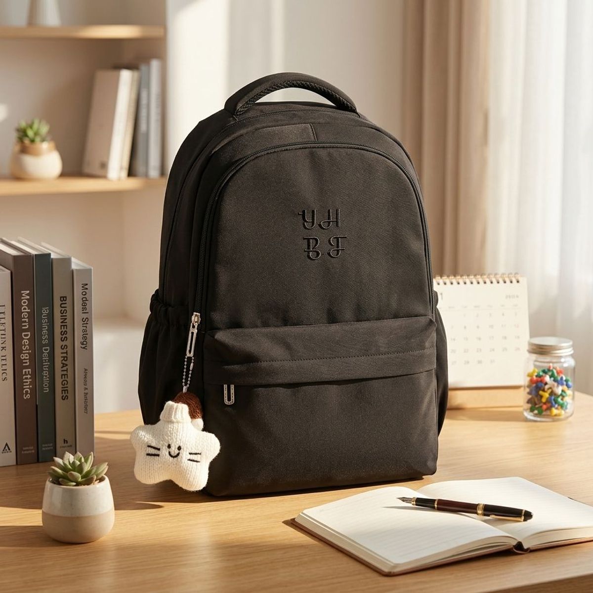 BALO BASIC NỮ HÀN QUỐC A6142 – CHỐNG NƯỚC, KÈM GẤU SIÊU XINH - PIPI STORE BALO BASIC NỮ HÀN QUỐC A6142 – CHỐNG NƯỚC, KÈM GẤU SIÊU XINH - PIPI STORE