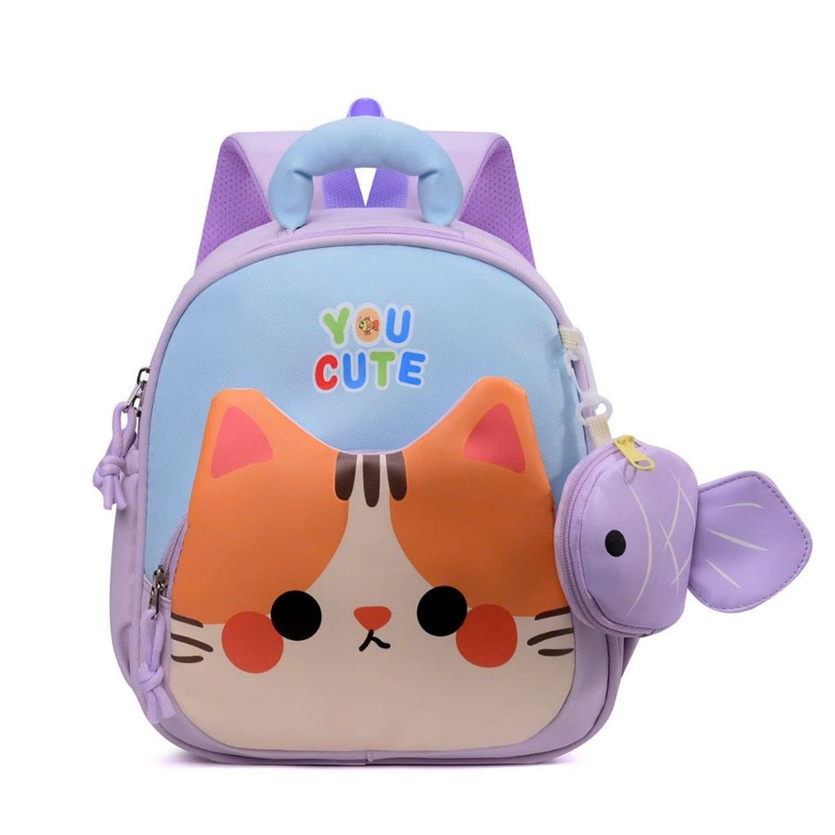 BALO MẦM NON HÌNH THÚ SIÊU CUTE A8869, KÈM TÚI HÌNH CÁ - PIPI STORE BALO MẦM NON HÌNH THÚ SIÊU CUTE A8869, KÈM TÚI HÌNH CÁ - PIPI STORE