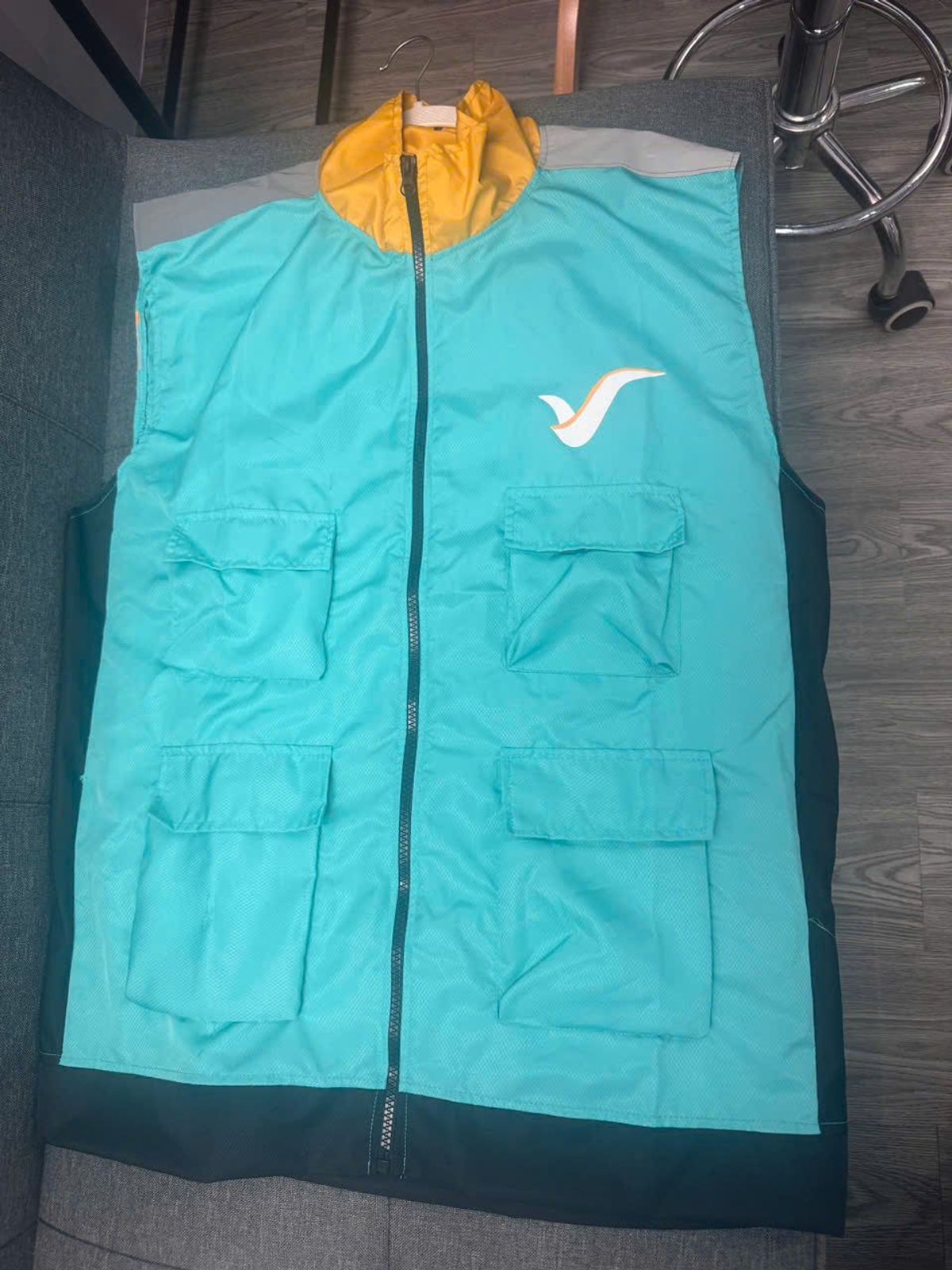 Áo Khoác Dù Công Nghệ Gile Xanh SM Unisex Áo Khoác Dù Công Nghệ Gile Xanh SM Unisex
