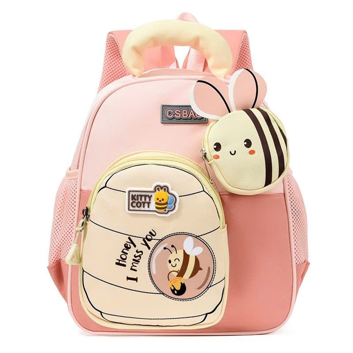 BALO MẦM NON BÉ ONG A8039 – SIÊU XINH, NHỎ GỌN, NGỘ NGHĨNH, TẶNG KÈM TÚI XINH - PIPI STORE BALO MẦM NON BÉ ONG A8039 – SIÊU XINH, NHỎ GỌN, NGỘ NGHĨNH, TẶNG KÈM TÚI XINH - PIPI STORE