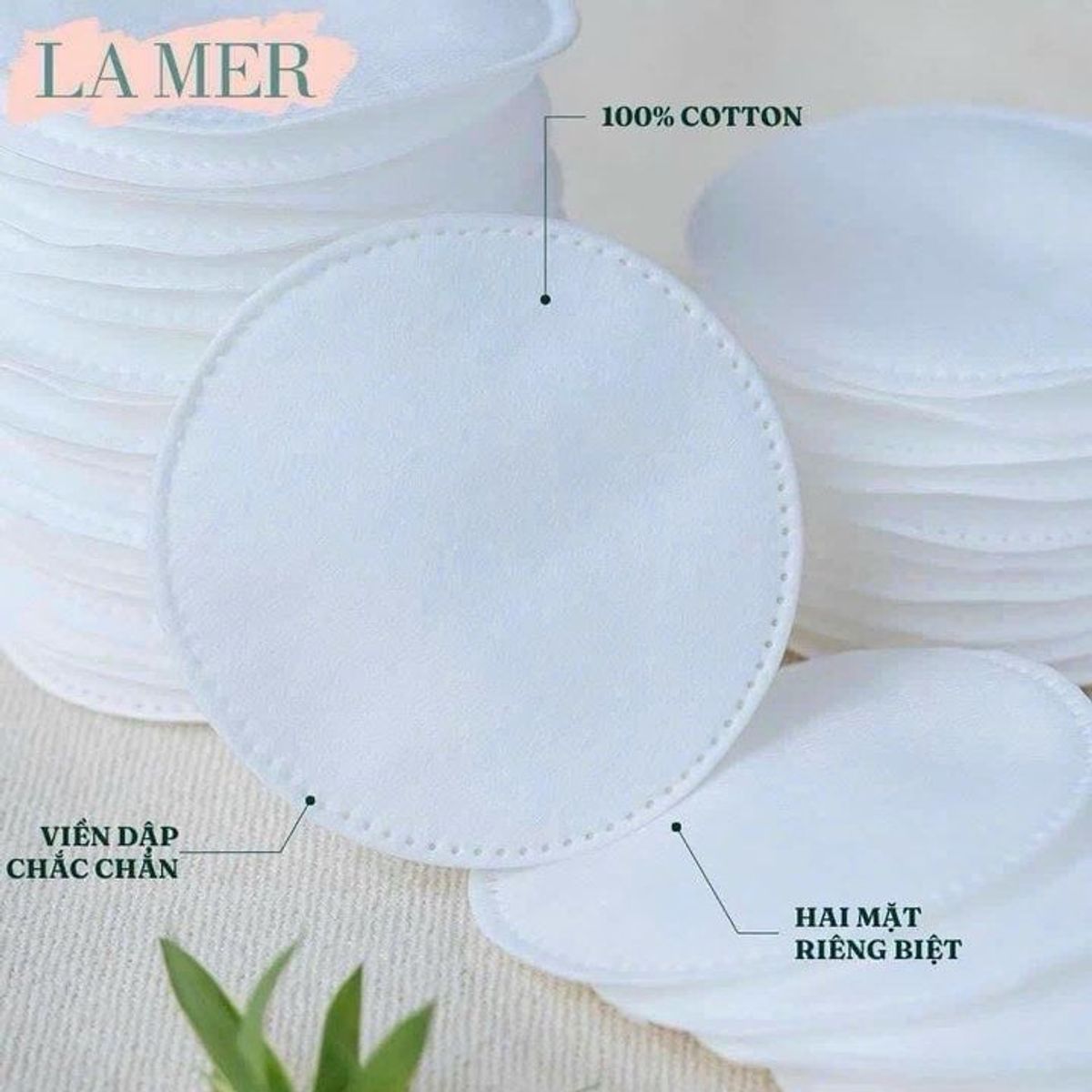 BÔNG TẨY TRANG LAMER 210 MIẾNG BÔNG TẨY TRANG LAMER 210 MIẾNG