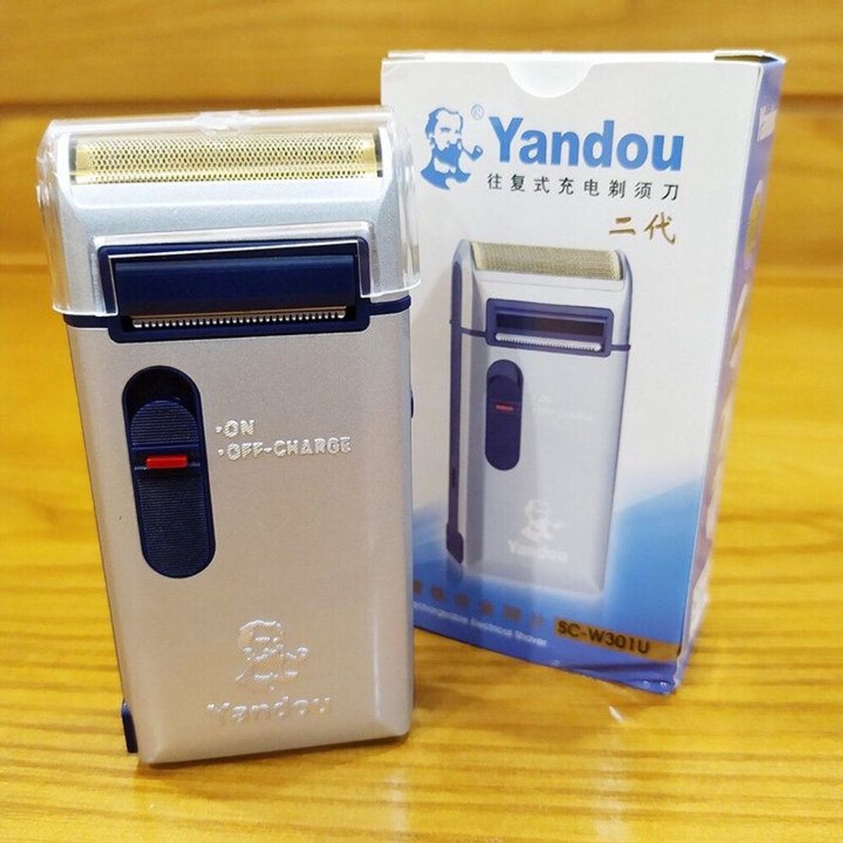 MÁY CẠO RÂU YANDOU SCW 301U SỬ DỤNG SẠC PIN MÁY CẠO RÂU YANDOU SCW 301U SỬ DỤNG SẠC PIN