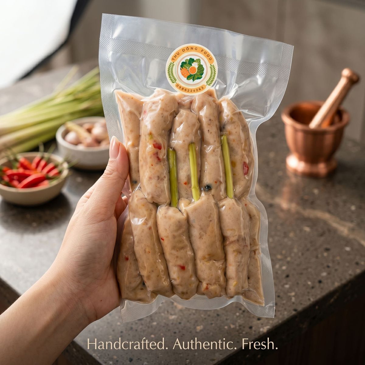 Chả Que Sả Truyền Thống Nhà Làm 1kg (Chỉ giao TP.HCM) Chả Que Sả Truyền Thống Nhà Làm 1kg (Chỉ giao TP.HCM)