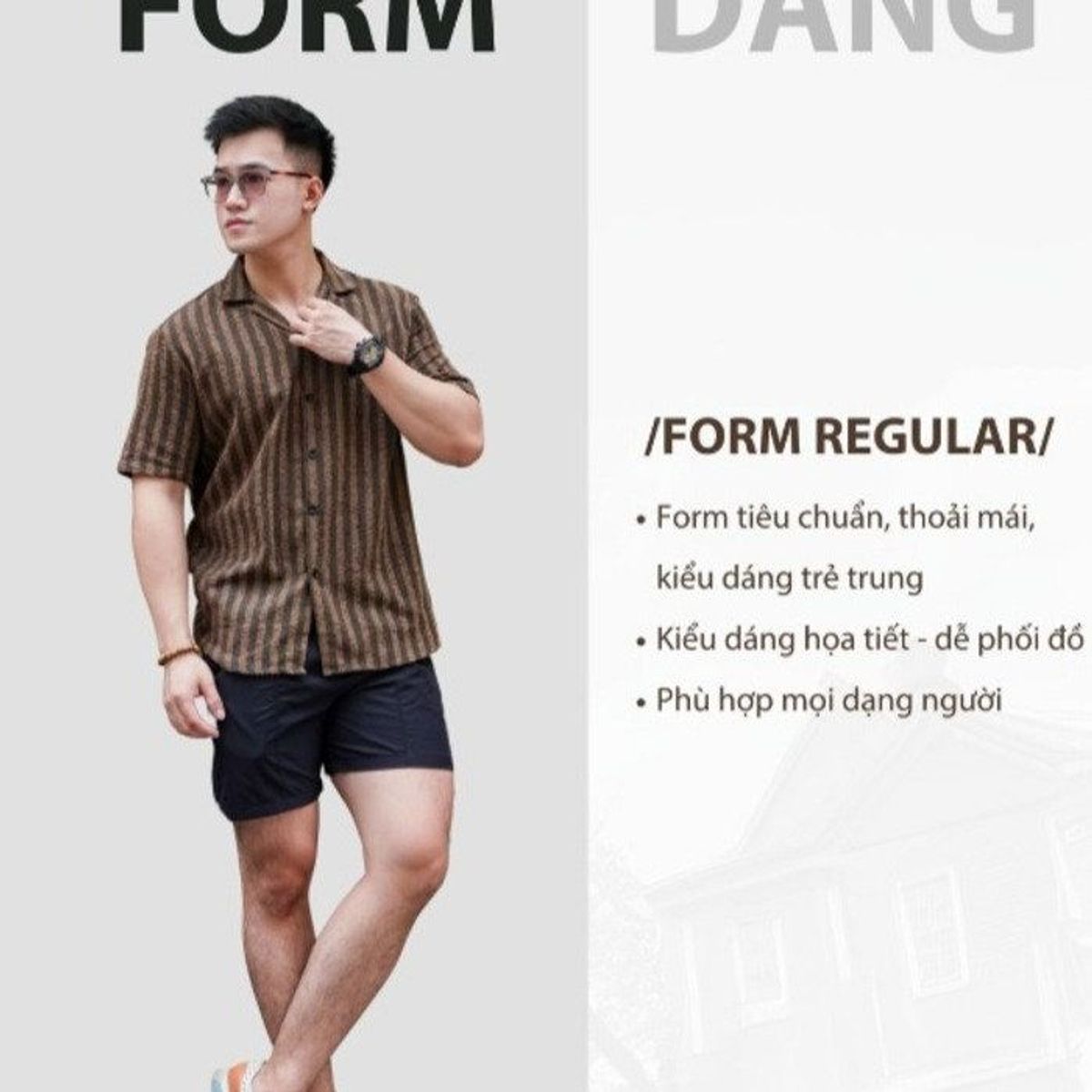 ÁO SƠ MI NAM HỌA TIẾT KELLY TUTO5 MENSWEAR SMD04 - SƠ MI NGẮN TAY CỔ VEST VẢI ĐŨI THÔ HÀN THOÁNG MÁT, FORM THOẢI MÁI ÁO SƠ MI NAM HỌA TIẾT KELLY TUTO5 MENSWEAR SMD04 - SƠ MI NGẮN TAY CỔ VEST VẢI ĐŨI THÔ HÀN THOÁNG MÁT, FORM THOẢI MÁI