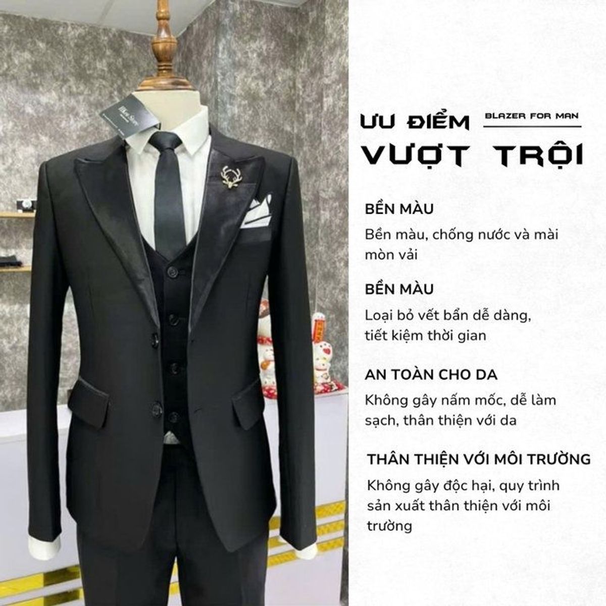 ÁO VEST TUXEDO VE BÓNG 2 CÚC DÀY DẶN LỊCH LÃM , TRẺ TRUNG ÁO VEST TUXEDO VE BÓNG 2 CÚC DÀY DẶN LỊCH LÃM , TRẺ TRUNG