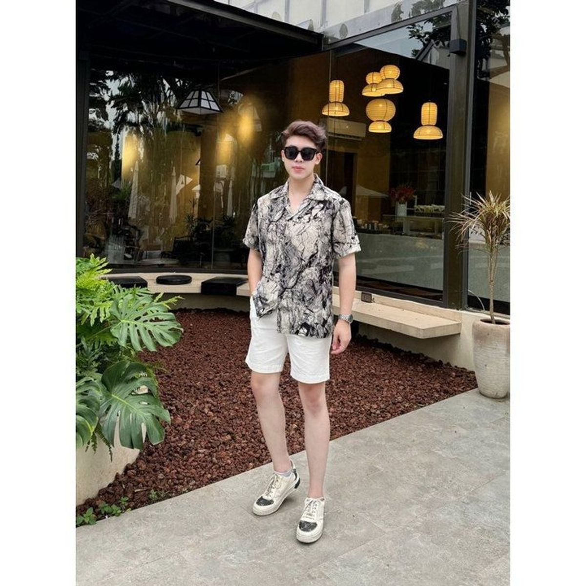 ÁO SƠ MI NAM CUBAN SHIRT TUTO5 MENSWEAR SCB01 - SƠ MI HOẠ TIẾT NGẮN TAY LỤA HÀN FORM REGULAR FIT, MÁT MẺ , NĂNG ĐỘNG ÁO SƠ MI NAM CUBAN SHIRT TUTO5 MENSWEAR SCB01 - SƠ MI HOẠ TIẾT NGẮN TAY LỤA HÀN FORM REGULAR FIT, MÁT MẺ , NĂNG ĐỘNG