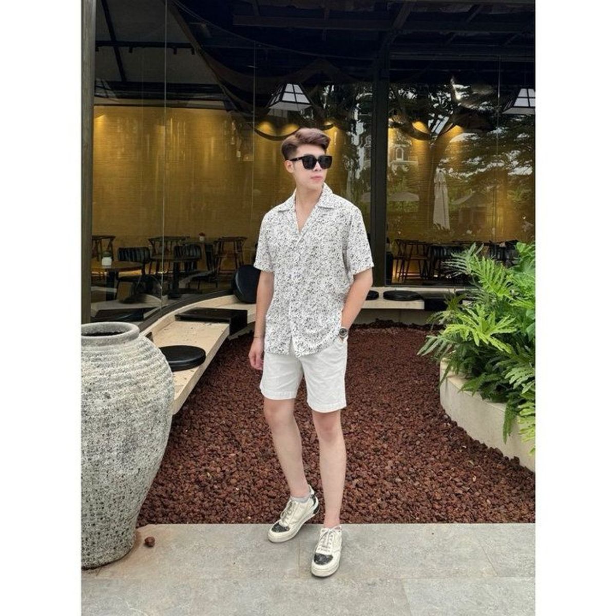 ÁO SƠ MI NAM CUBAN SHIRT TUTO5 MENSWEAR SCB01 - SƠ MI HOẠ TIẾT NGẮN TAY LỤA HÀN FORM REGULAR FIT, MÁT MẺ , NĂNG ĐỘNG ÁO SƠ MI NAM CUBAN SHIRT TUTO5 MENSWEAR SCB01 - SƠ MI HOẠ TIẾT NGẮN TAY LỤA HÀN FORM REGULAR FIT, MÁT MẺ , NĂNG ĐỘNG
