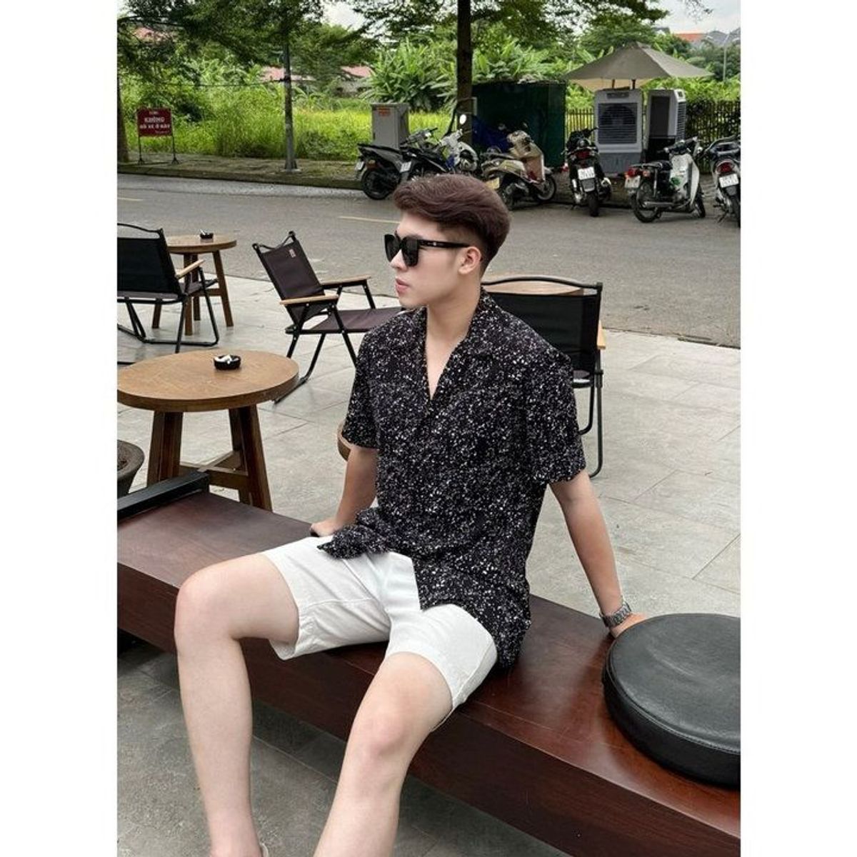 ÁO SƠ MI NAM CUBAN SHIRT TUTO5 MENSWEAR SCB01 - SƠ MI HOẠ TIẾT NGẮN TAY LỤA HÀN FORM REGULAR FIT, MÁT MẺ , NĂNG ĐỘNG ÁO SƠ MI NAM CUBAN SHIRT TUTO5 MENSWEAR SCB01 - SƠ MI HOẠ TIẾT NGẮN TAY LỤA HÀN FORM REGULAR FIT, MÁT MẺ , NĂNG ĐỘNG