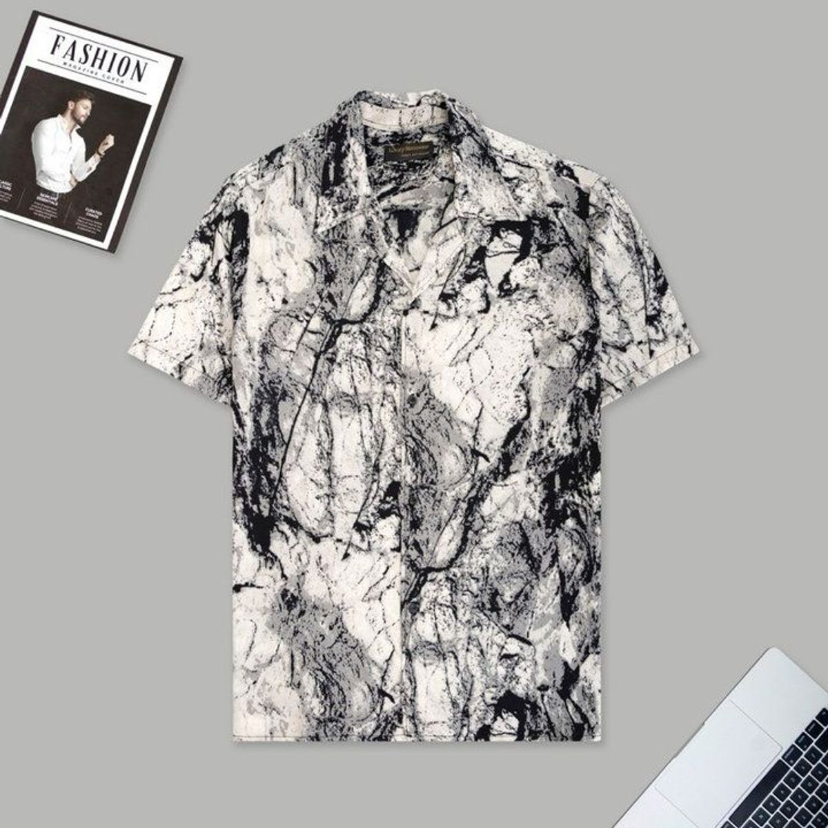 ÁO SƠ MI NAM CUBAN SHIRT TUTO5 MENSWEAR SCB01 - SƠ MI HOẠ TIẾT NGẮN TAY LỤA HÀN FORM REGULAR FIT, MÁT MẺ , NĂNG ĐỘNG ÁO SƠ MI NAM CUBAN SHIRT TUTO5 MENSWEAR SCB01 - SƠ MI HOẠ TIẾT NGẮN TAY LỤA HÀN FORM REGULAR FIT, MÁT MẺ , NĂNG ĐỘNG