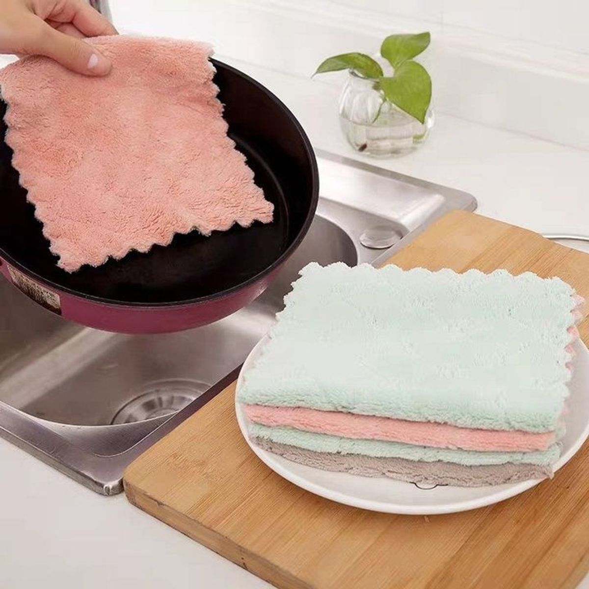 SET 10 KHĂN LAU ĐA NĂNG 2 MẶT TIỆN LỢI SET 10 KHĂN LAU ĐA NĂNG 2 MẶT TIỆN LỢI