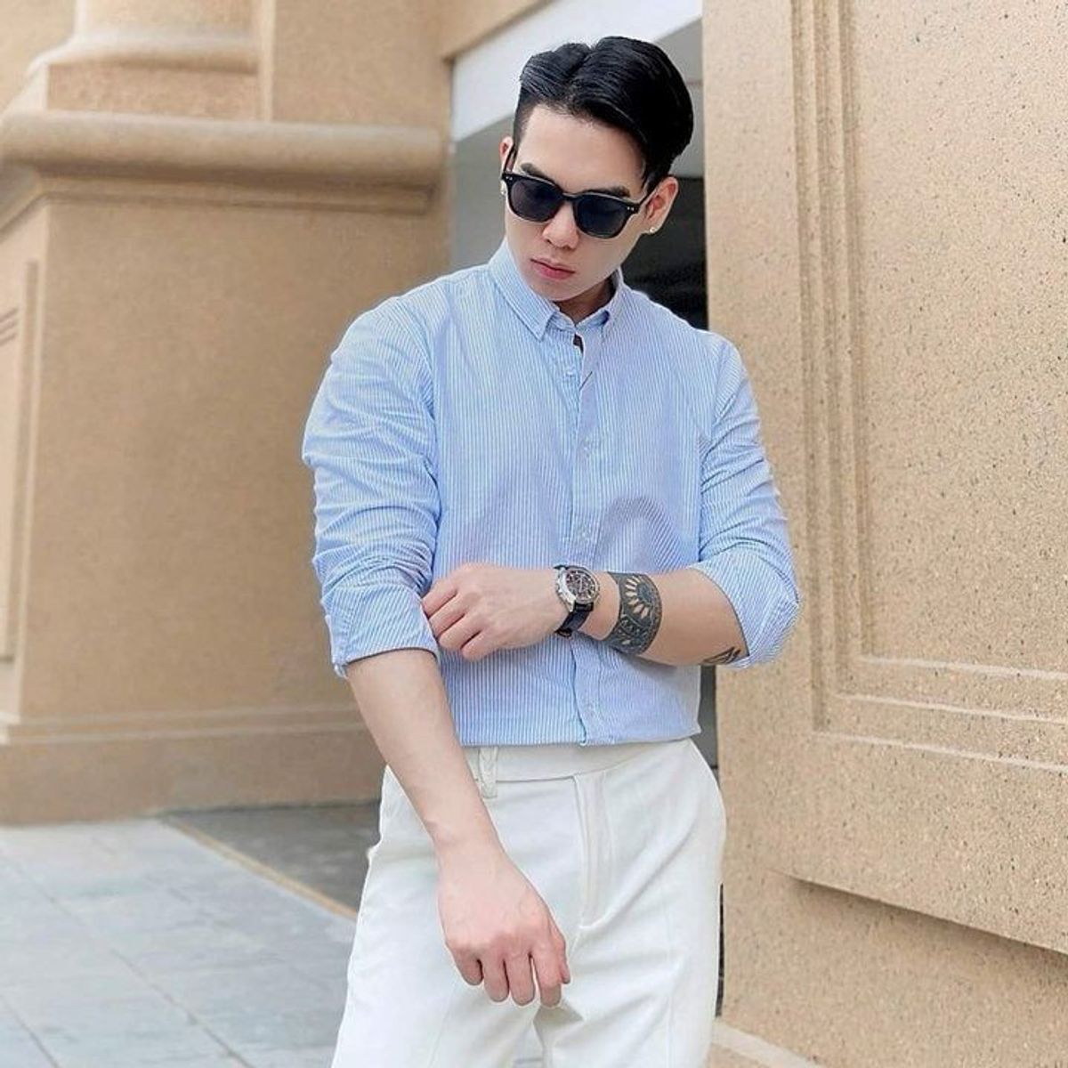 ÁO SƠ MI NAM OXFORD KẺ TUTO5 MENSWEAR SMK02 - SƠ MI DÀI TAY BUTTON DOWN GẤP HỘP CAO CẤP PHONG CÁCH HÀN QUỐC, THANH LỊCH ÁO SƠ MI NAM OXFORD KẺ TUTO5 MENSWEAR SMK02 - SƠ MI DÀI TAY BUTTON DOWN GẤP HỘP CAO CẤP PHONG CÁCH HÀN QUỐC, THANH LỊCH