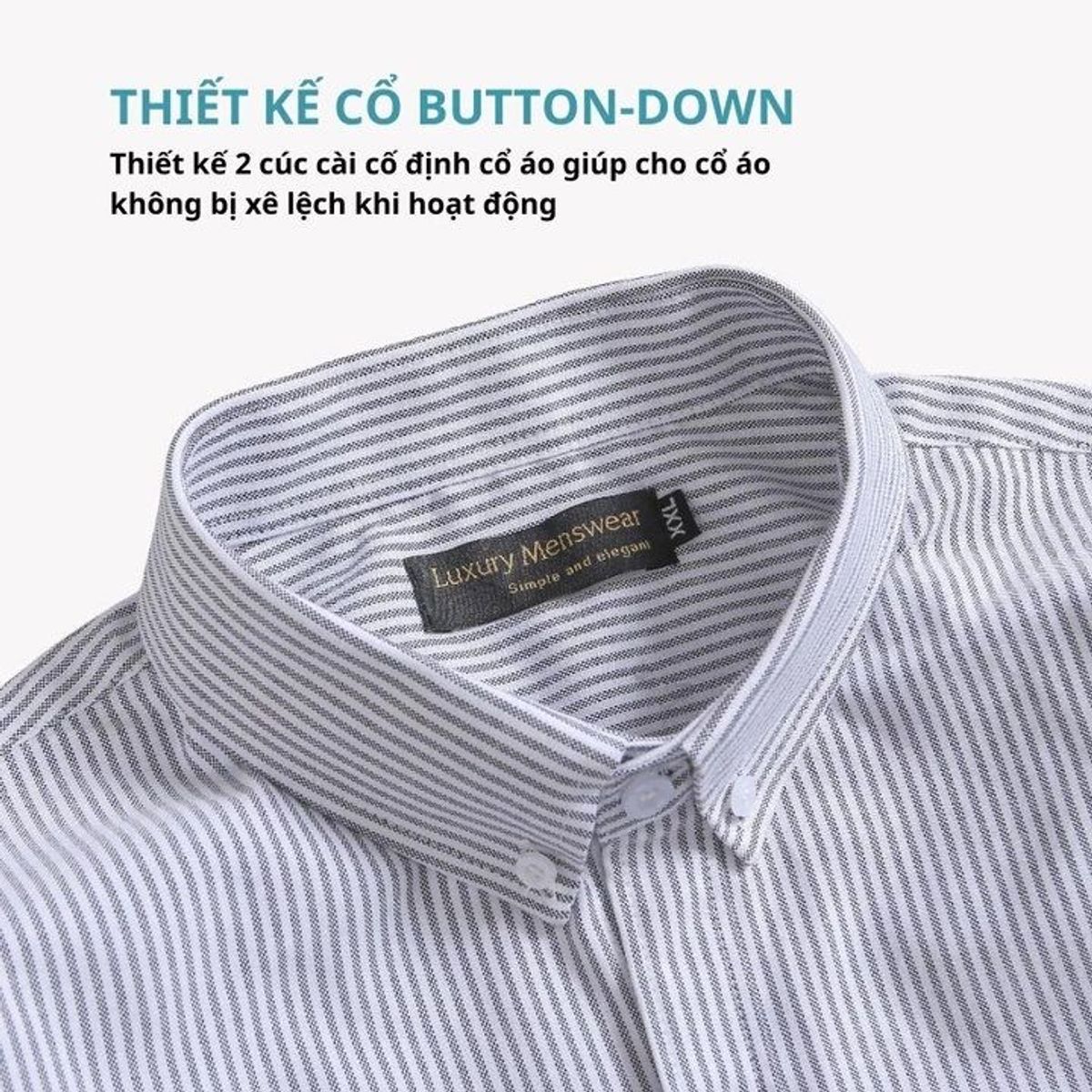 ÁO SƠ MI NAM OXFORD KẺ TUTO5 MENSWEAR SMK02 - SƠ MI DÀI TAY BUTTON DOWN GẤP HỘP CAO CẤP PHONG CÁCH HÀN QUỐC, THANH LỊCH ÁO SƠ MI NAM OXFORD KẺ TUTO5 MENSWEAR SMK02 - SƠ MI DÀI TAY BUTTON DOWN GẤP HỘP CAO CẤP PHONG CÁCH HÀN QUỐC, THANH LỊCH