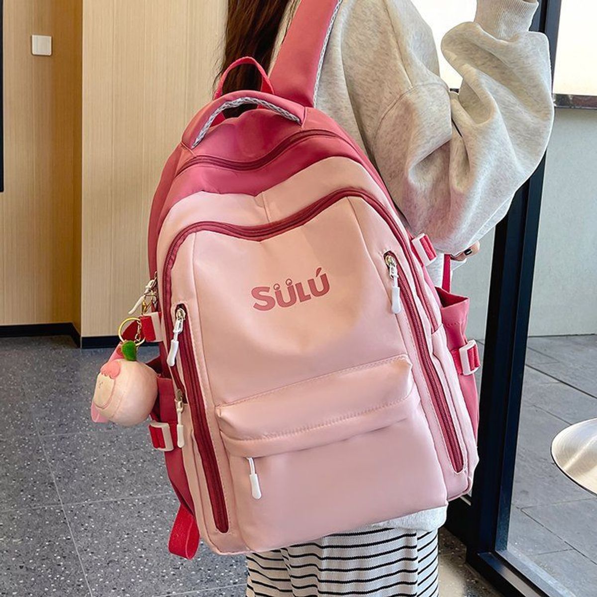 Balo nam nữ SuLú BH Kids, chất liệu vải Oxford chống thấm nước,nhiều ngăn phân loại, đựng được laptop 17inch - CH137 Balo nam nữ SuLú BH Kids, chất liệu vải Oxford chống thấm nước,nhiều ngăn phân loại, đựng được laptop 17inch - CH137
