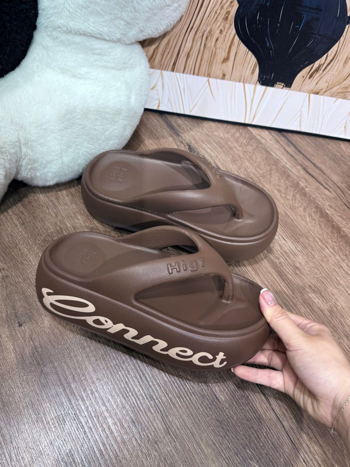 TÔNG NỮ CONECT EVA, ĐẾ 6CM TÔN DÁNG, ĐI NHẸ ÊM CỰC THÍCH 🌸 - WINNIE HOUSE TÔNG NỮ CONECT EVA, ĐẾ 6CM TÔN DÁNG, ĐI NHẸ ÊM CỰC THÍCH 🌸 - WINNIE HOUSE