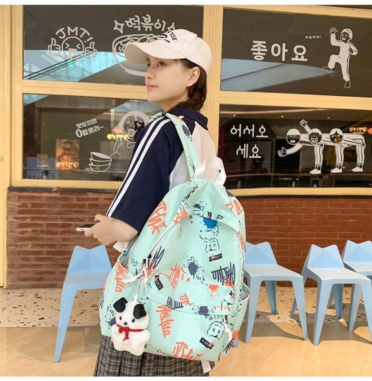 BHS-CH152. Balo Nam Nữ Cá tính, dễ thương, đi học, đi chơi, có sức chứa lớn, đựng được laptop 15.6 Inch Bag BHS-CH152. Balo Nam Nữ Cá tính, dễ thương, đi học, đi chơi, có sức chứa lớn, đựng được laptop 15.6 Inch Bag