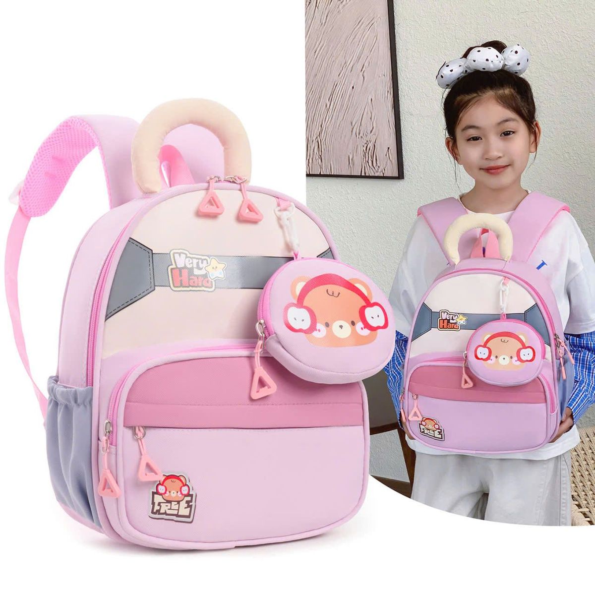 🐻 BALO TRẺ EM A0971 – Màu pastel xinh xắn chuẩn phong cách Hàn 🐻 BALO TRẺ EM A0971 – Màu pastel xinh xắn chuẩn phong cách Hàn