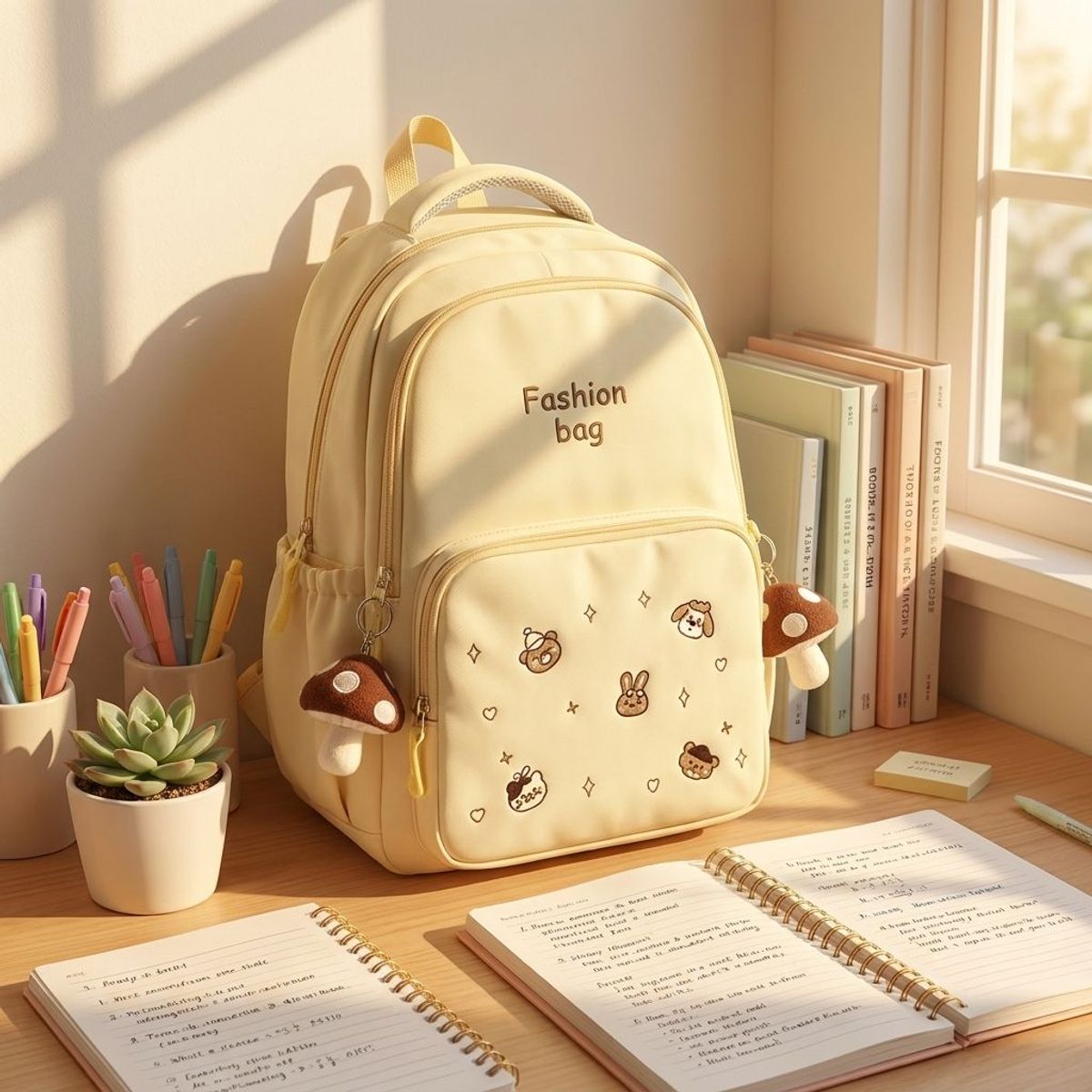 BALO HỌC SINH A1802 – Form Hot Trend Kèm Móc Khóa Nấm Siêu Cute 🍄 BALO HỌC SINH A1802 – Form Hot Trend Kèm Móc Khóa Nấm Siêu Cute 🍄