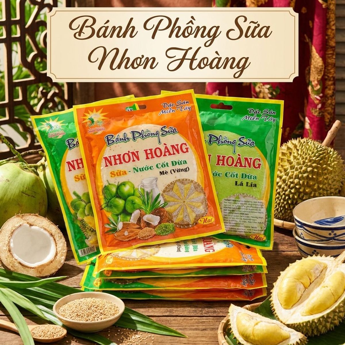 Gửi Bánh Tráng Phồng Sữa Đi Singapore Dễ Dàng Cùng Bưu Chính Đông Dương