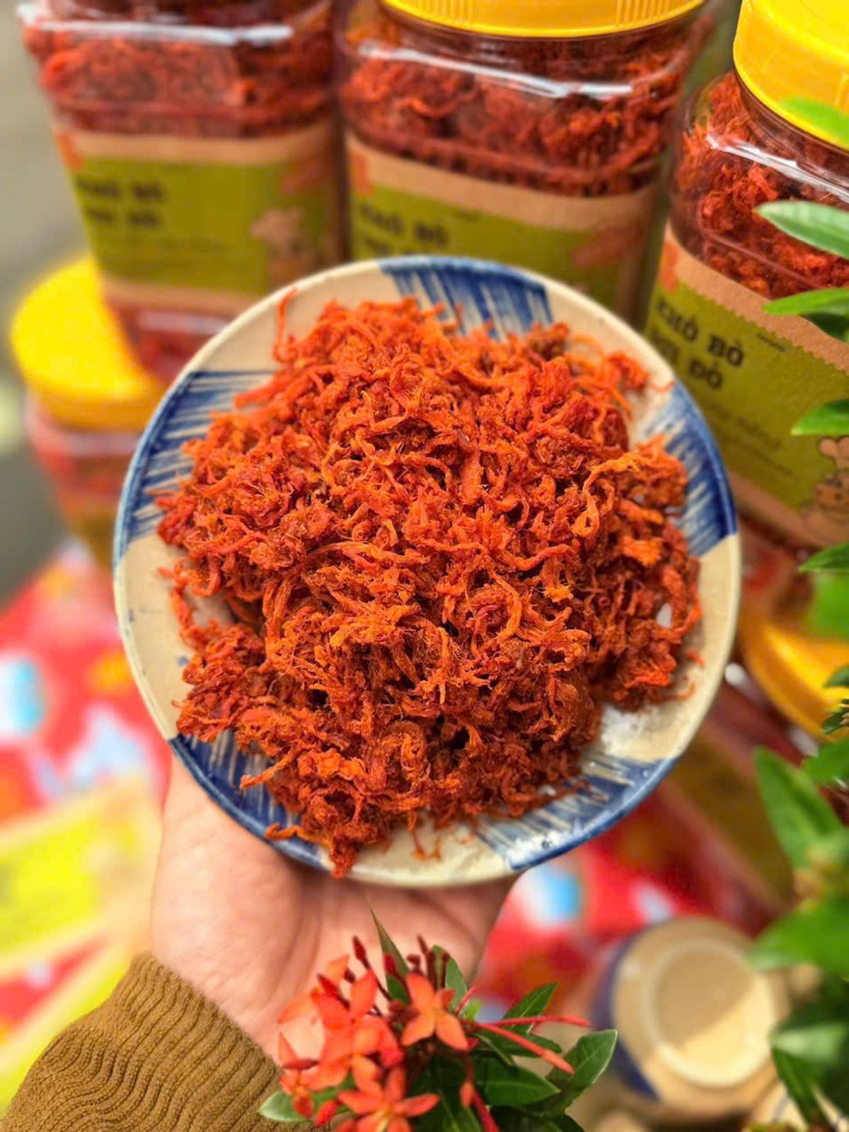 Khô Bò Sợi Đỏ Cay Thơm, Sợi Đậm Đà, Ăn Vặt Cực Cuốn 500g Khô Bò Sợi Đỏ Cay Thơm, Sợi Đậm Đà, Ăn Vặt Cực Cuốn 500g