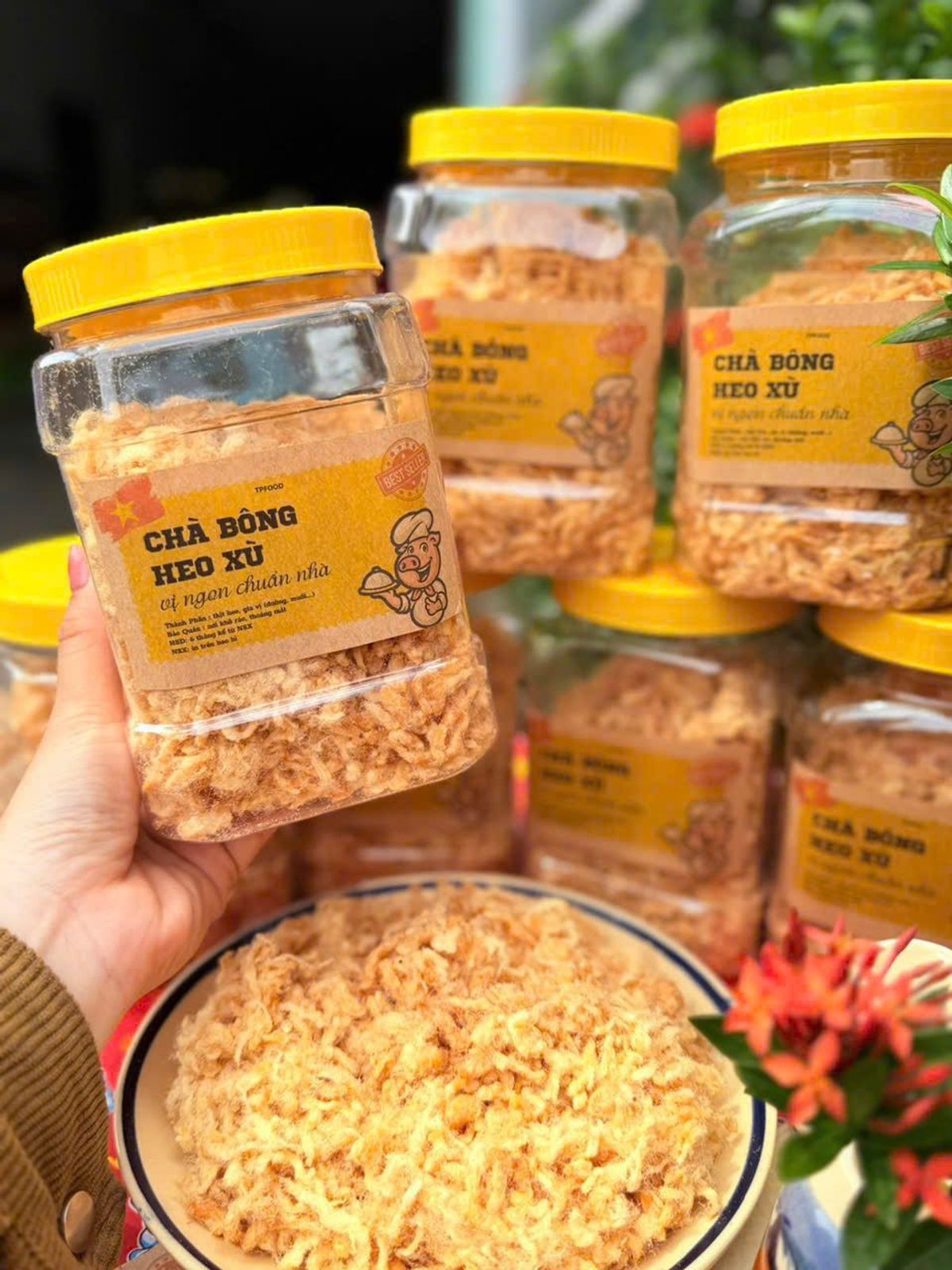 Chà Bông Heo Xù Mềm Tơi, Thơm Ngon Chuẩn Vị 500g Chà Bông Heo Xù Mềm Tơi, Thơm Ngon Chuẩn Vị 500g