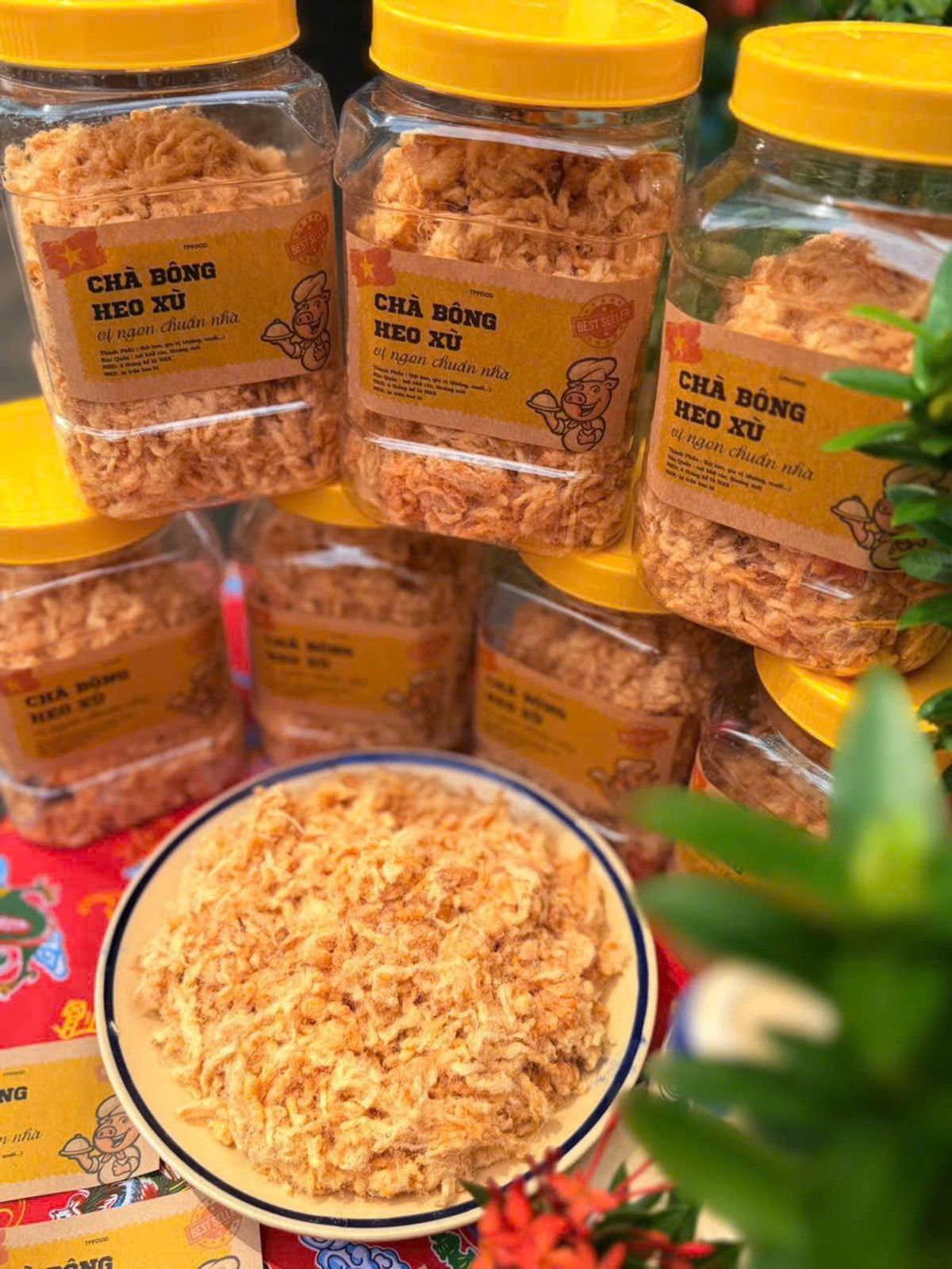 Chà Bông Heo Xù Mềm Tơi, Thơm Ngon Chuẩn Vị 500g Chà Bông Heo Xù Mềm Tơi, Thơm Ngon Chuẩn Vị 500g