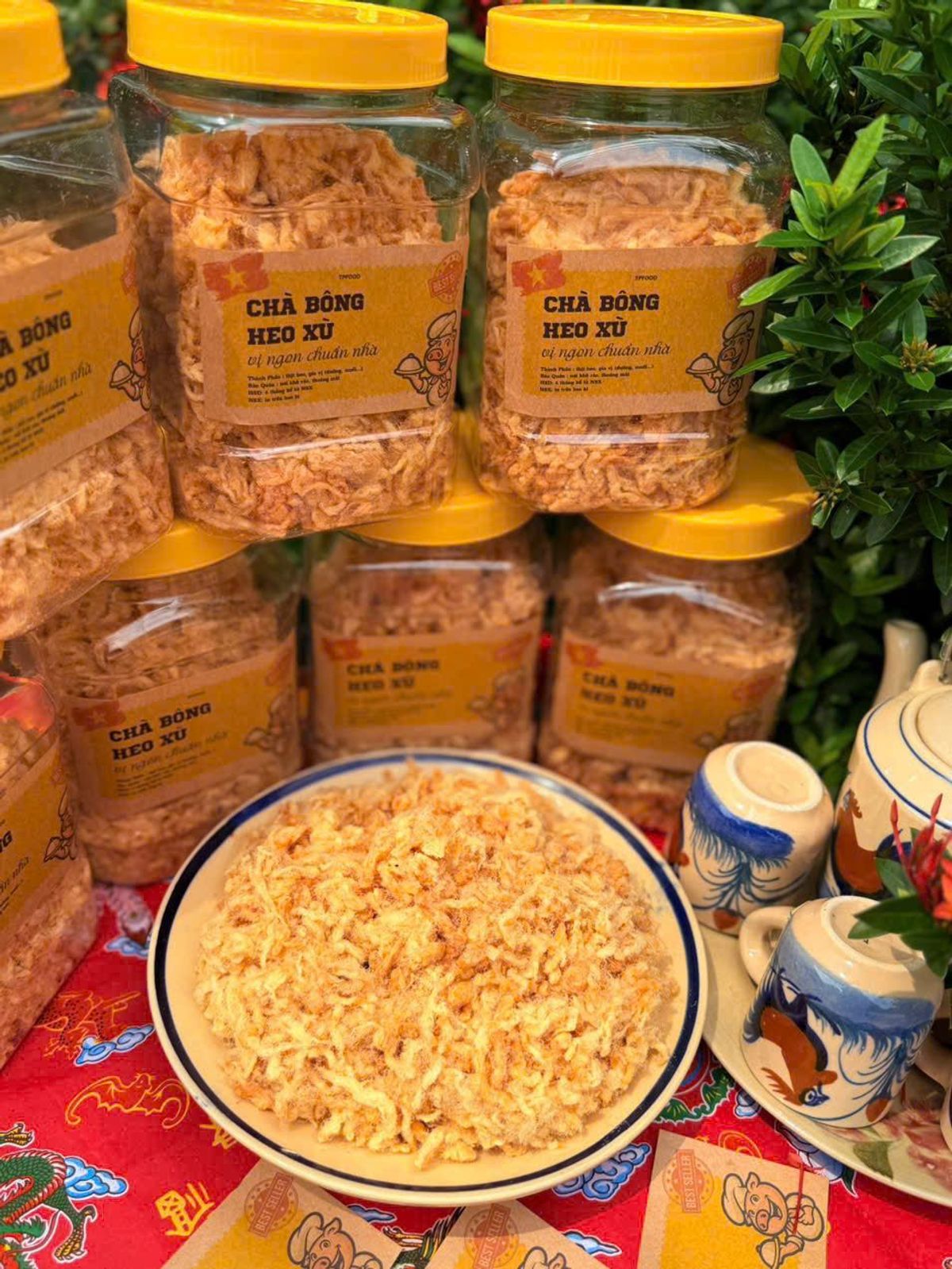 Chà Bông Heo Xù Mềm Tơi, Thơm Ngon Chuẩn Vị 500g Chà Bông Heo Xù Mềm Tơi, Thơm Ngon Chuẩn Vị 500g
