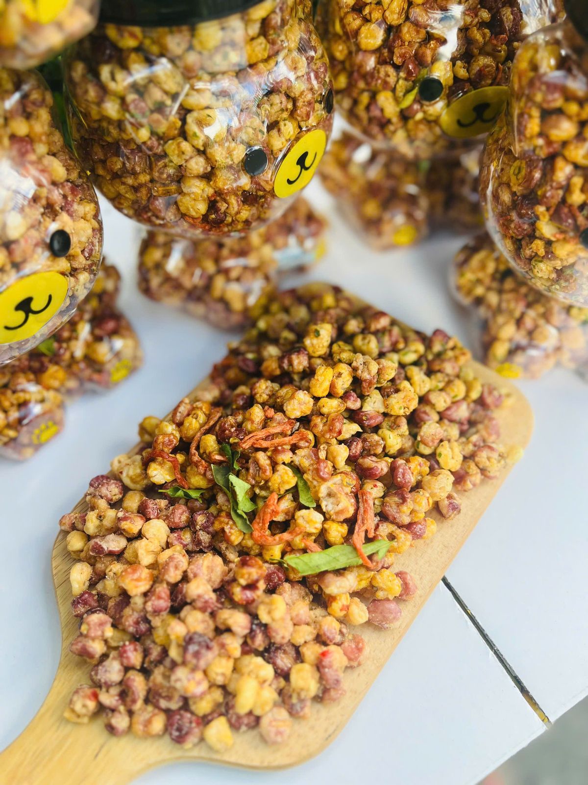 BẮP MIX 3 LOẠI, PHÔ MAI – MẮM HÀNH – KHÔ BÒ ĐỦ VỊ 500g BẮP MIX 3 LOẠI, PHÔ MAI – MẮM HÀNH – KHÔ BÒ ĐỦ VỊ 500g