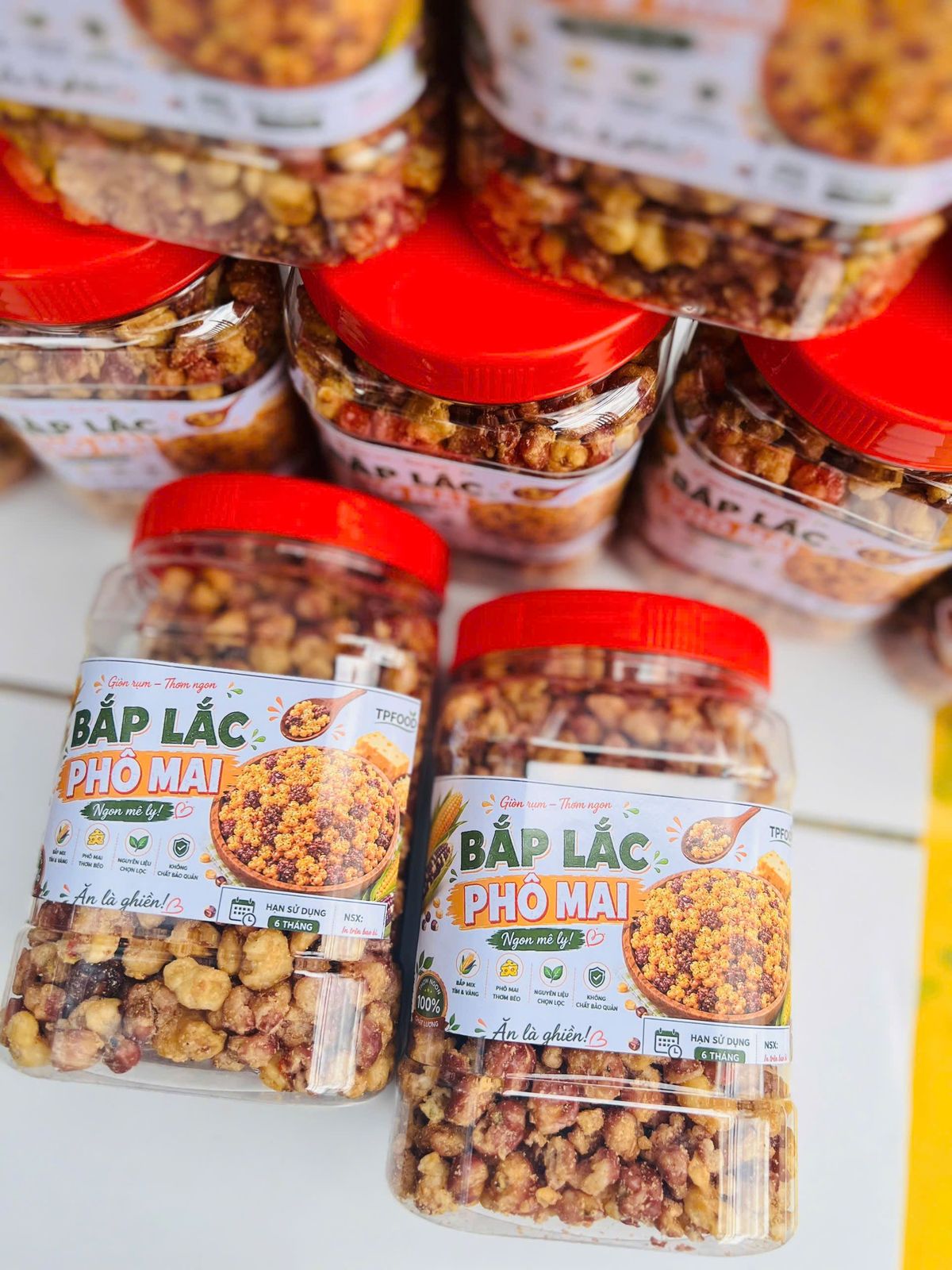 🌽 BẮP LẮC PHÔ MAI – GIÒN RỤM THƠM BÉO, ĂN LÀ KHÓ DỪNG 500g 🌽 BẮP LẮC PHÔ MAI – GIÒN RỤM THƠM BÉO, ĂN LÀ KHÓ DỪNG 500g