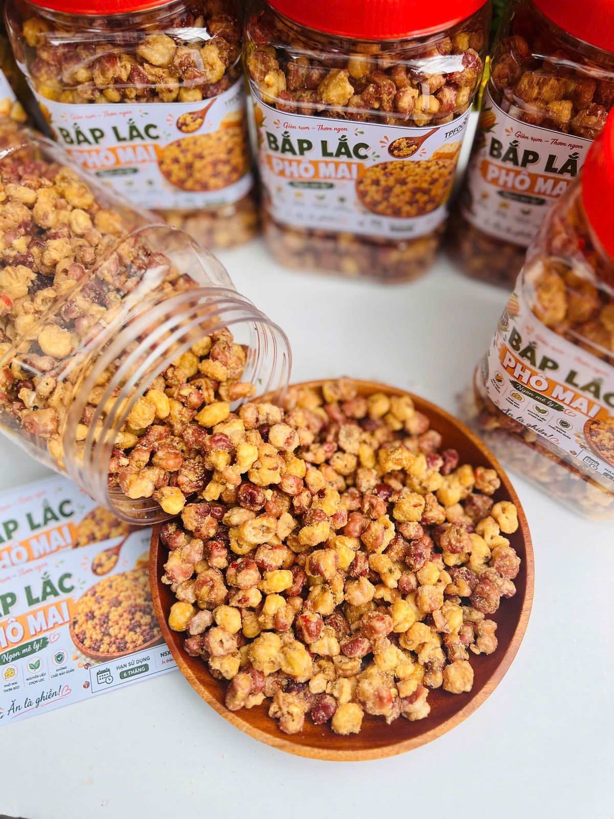 🌽 BẮP LẮC PHÔ MAI – GIÒN RỤM THƠM BÉO, ĂN LÀ KHÓ DỪNG 500g 🌽 BẮP LẮC PHÔ MAI – GIÒN RỤM THƠM BÉO, ĂN LÀ KHÓ DỪNG 500g