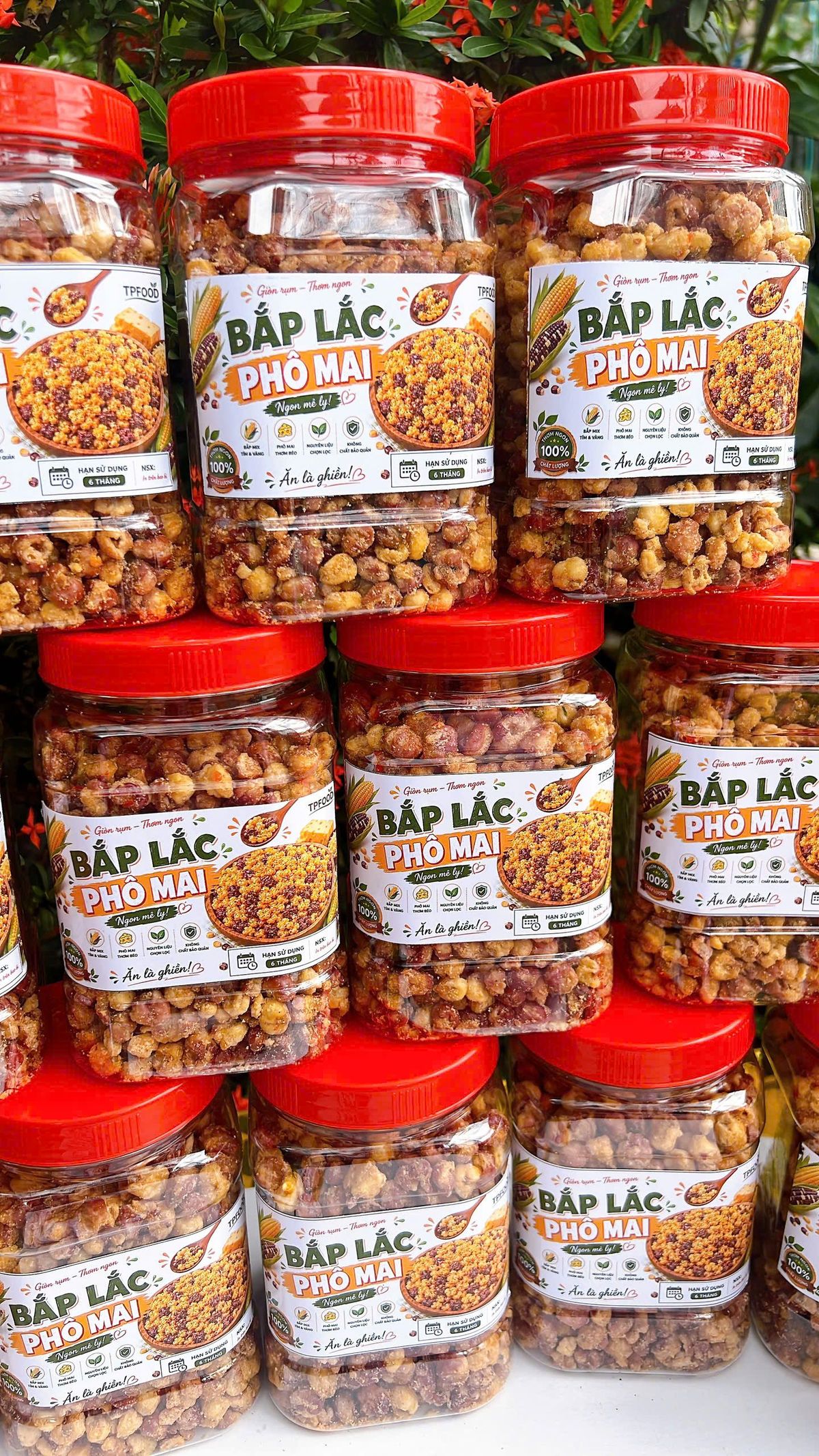 🌽 BẮP LẮC PHÔ MAI – GIÒN RỤM THƠM BÉO, ĂN LÀ KHÓ DỪNG 500g 🌽 BẮP LẮC PHÔ MAI – GIÒN RỤM THƠM BÉO, ĂN LÀ KHÓ DỪNG 500g