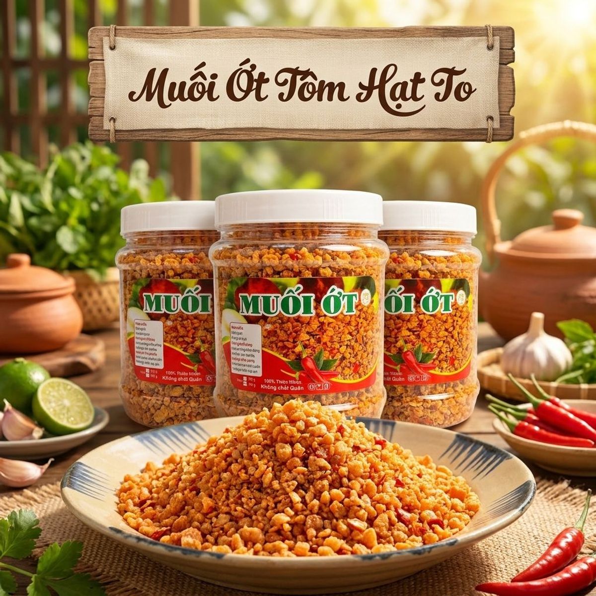 🌶️MUỐI TÔM HẠT TO 500G, ĂN XOÀI, CÓC, ỔI KHÔNG THỂ THIẾU! 🌶️MUỐI TÔM HẠT TO 500G, ĂN XOÀI, CÓC, ỔI KHÔNG THỂ THIẾU!