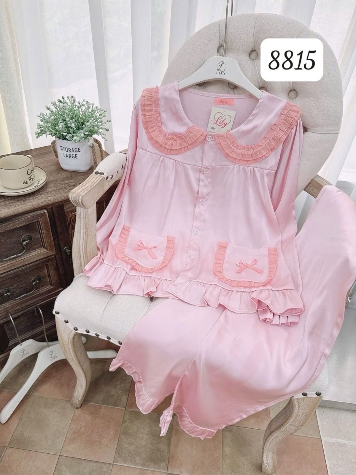 BỘ LỤA LATIN LILY (8815)