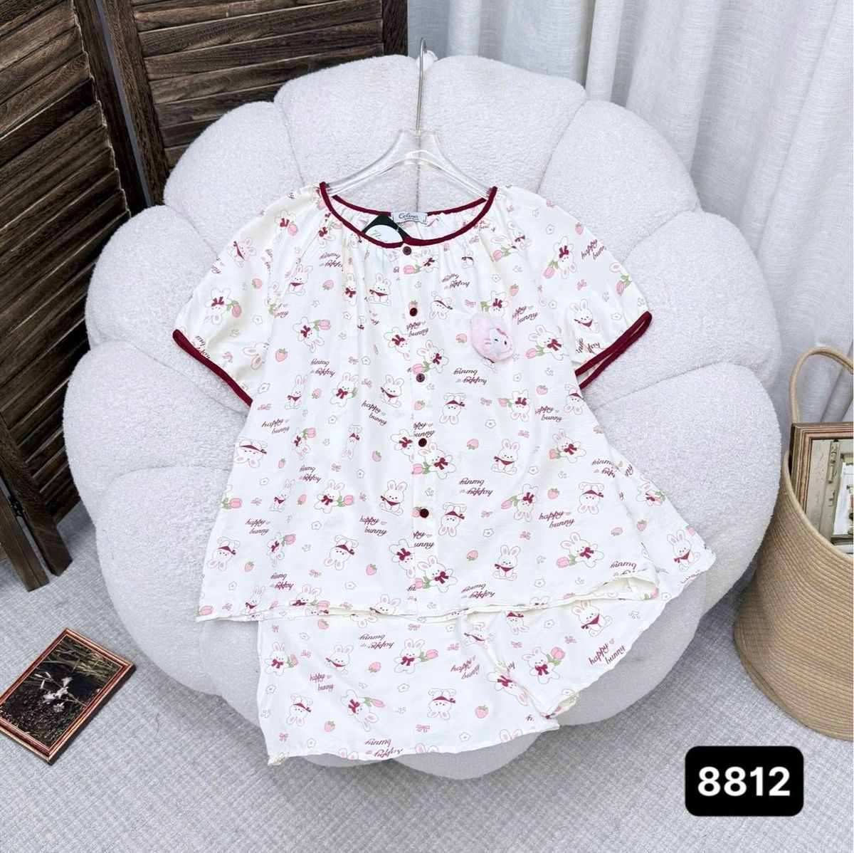 BỘ ĐÙI ĐŨI CỔ TRÒN CELINA (8812)