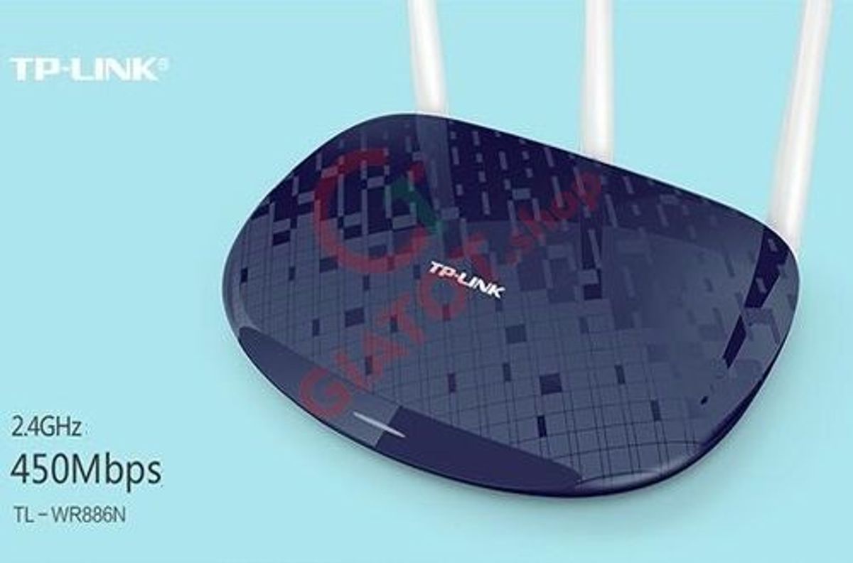 Bộ phát Wifi 3 râu băng thông 450Mbps TP-Link TL-WR886N màu xanh giá sỉ ...